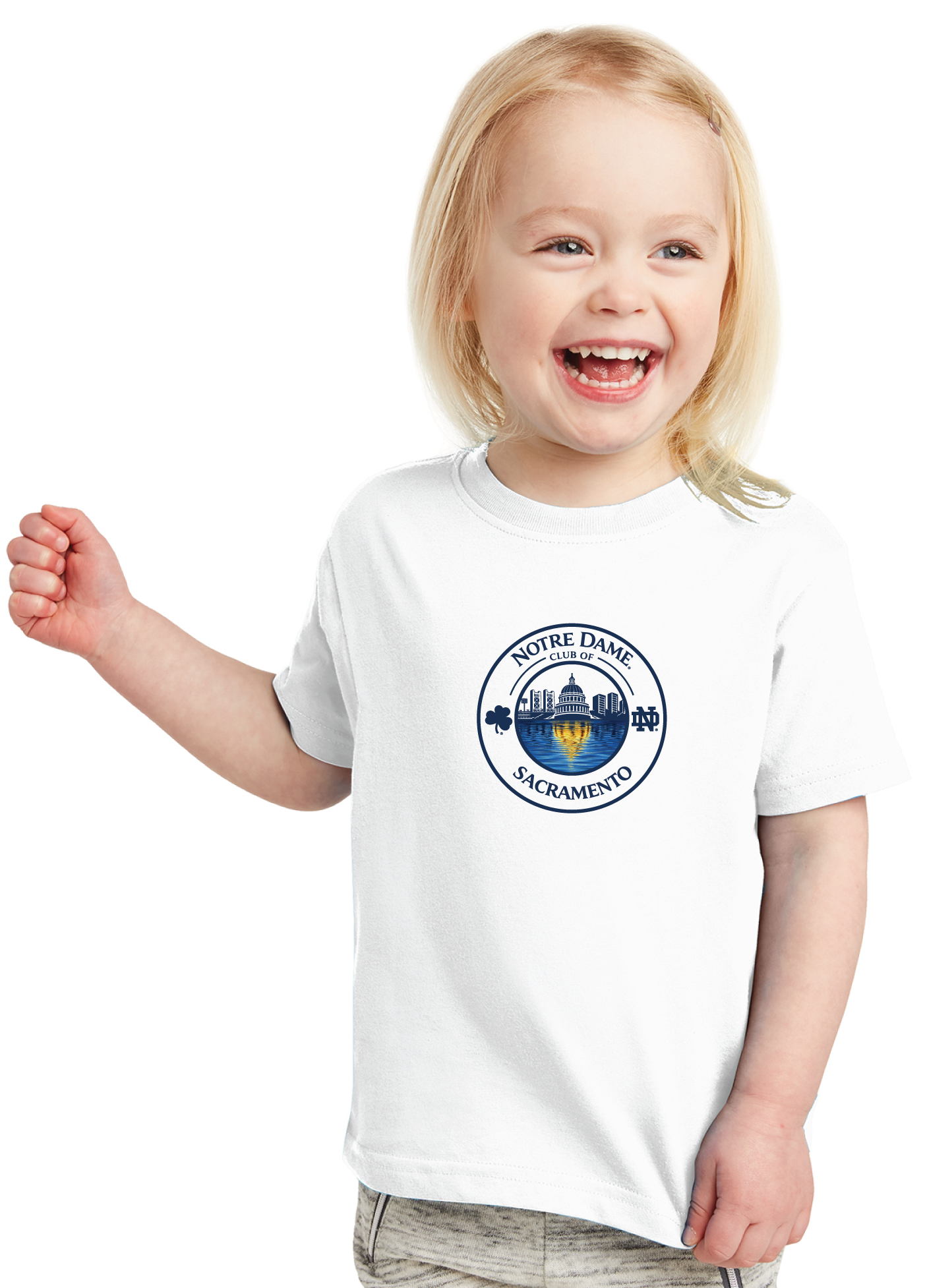 ND Club of Sacramento - Rabbit Skins™ Toddler Fine Jersey Tee