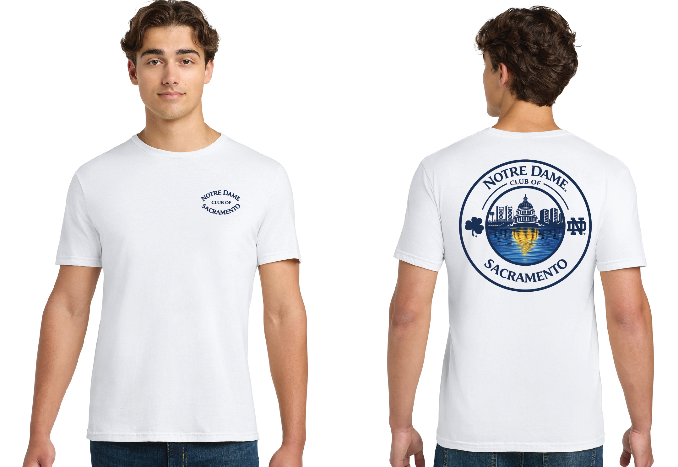 ND Club of Sacramento - Gildan Softstyle T-Shirt