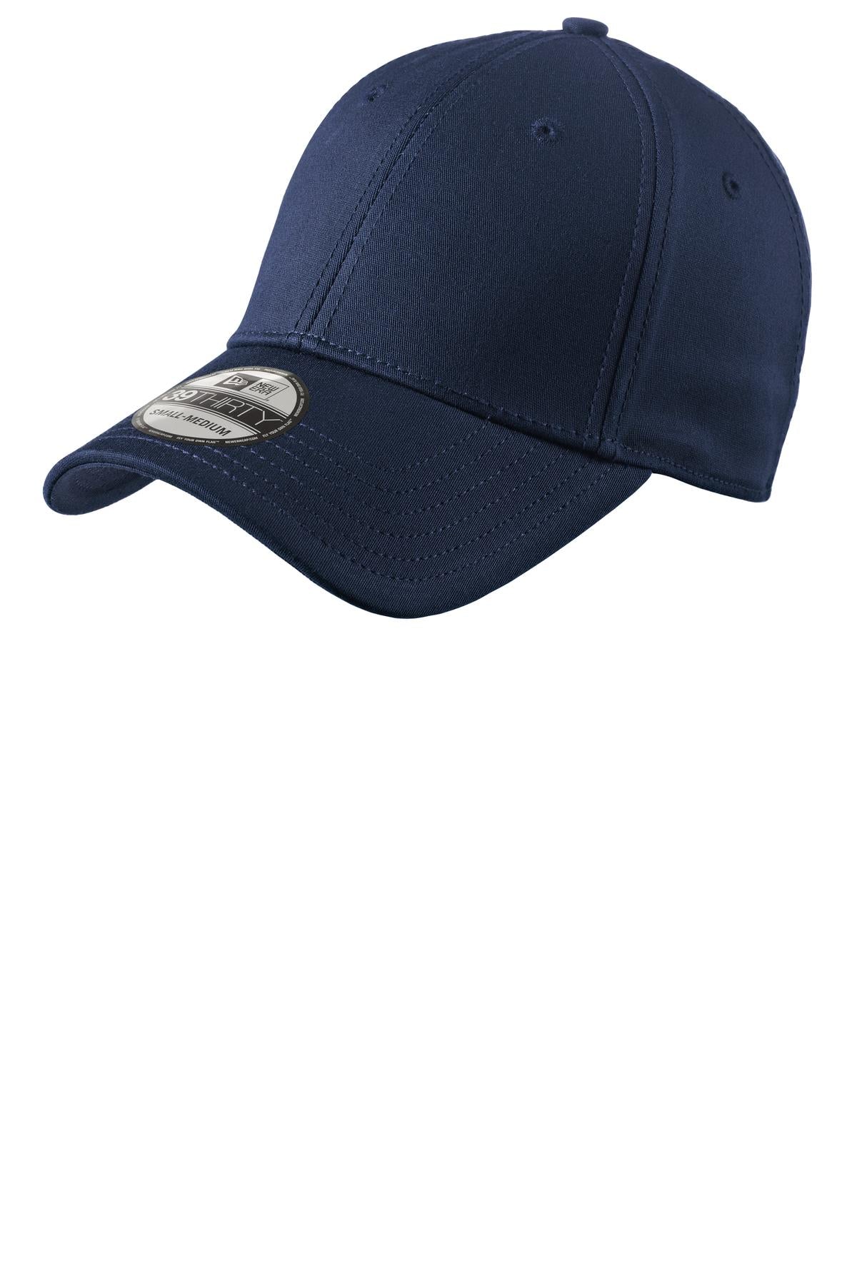 Custom Embroidered - New Era® - Structured Stretch Cotton Cap.  NE1000