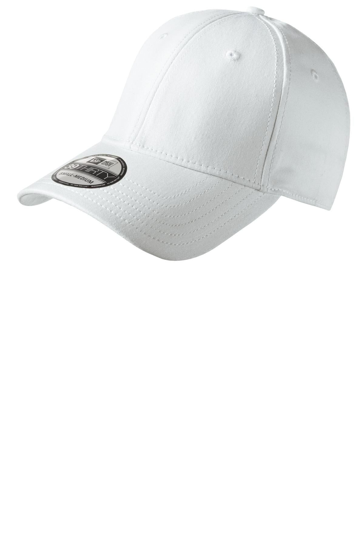 Custom Embroidered - New Era® - Structured Stretch Cotton Cap.  NE1000