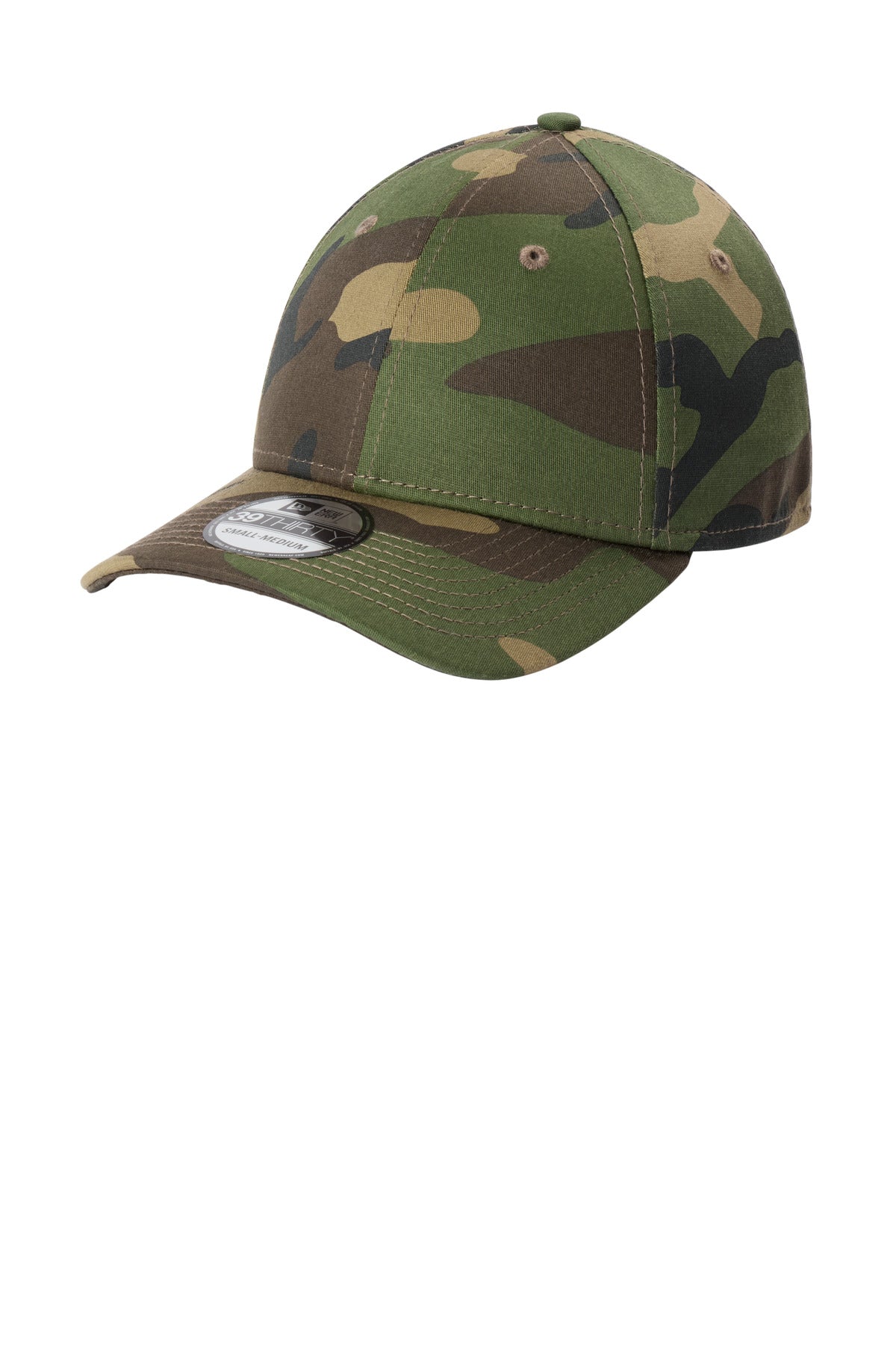 Custom Embroidery - New Era ®  - Structured Stretch Cotton Cap.  NE1000