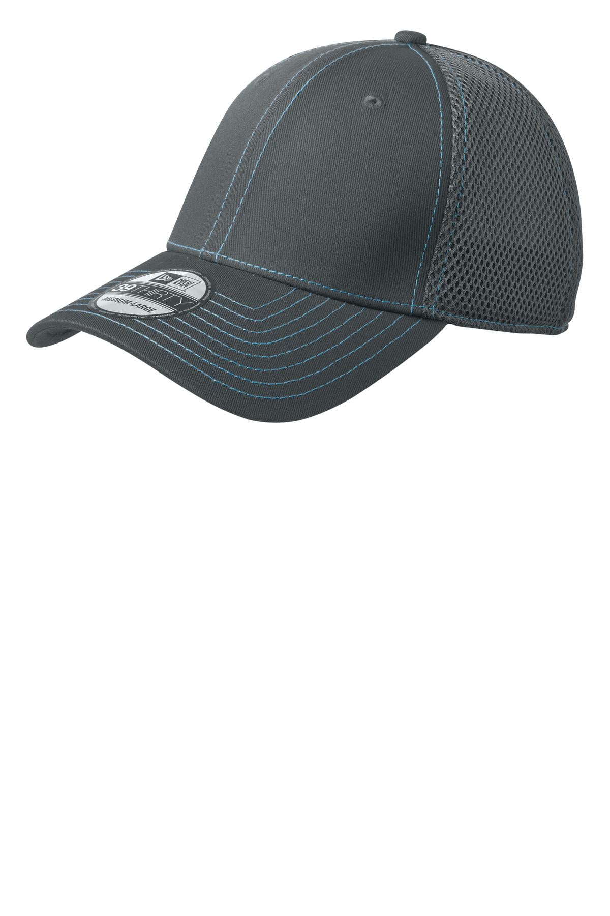 Custom Embroidery - New Era ®  - Stretch Mesh Contrast Stitch Cap. NE1120