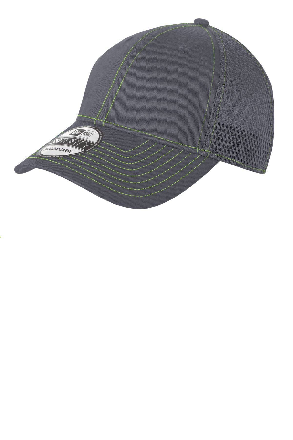 Custom Embroidery - New Era ®  - Stretch Mesh Contrast Stitch Cap. NE1120