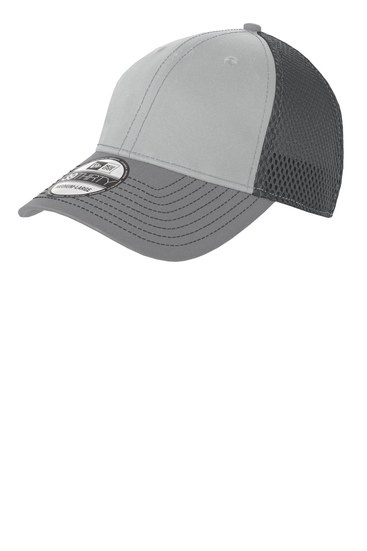 Custom Embroidery - New Era ®  - Stretch Mesh Contrast Stitch Cap. NE1120