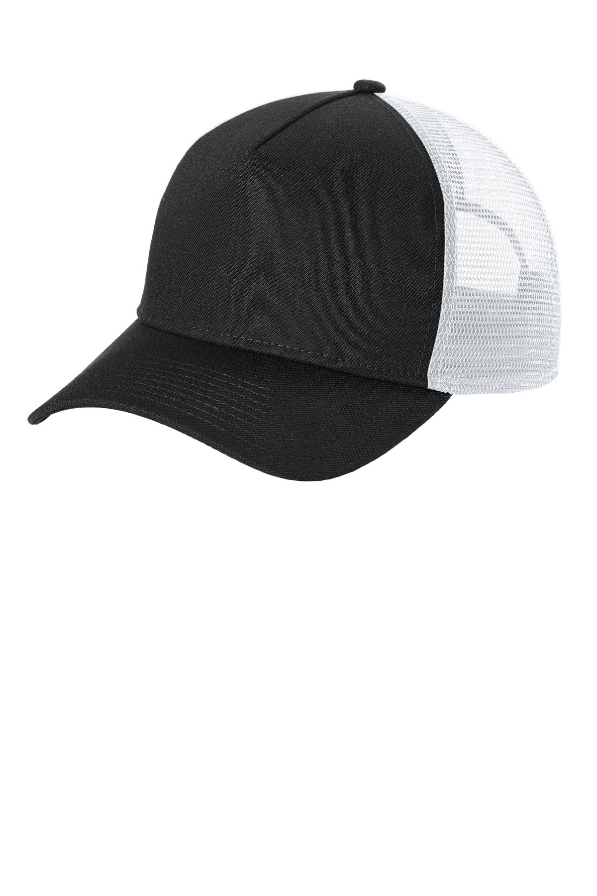Custom Embroidery - New Era ®  A-Frame Snapback Mesh Back Cap NE212