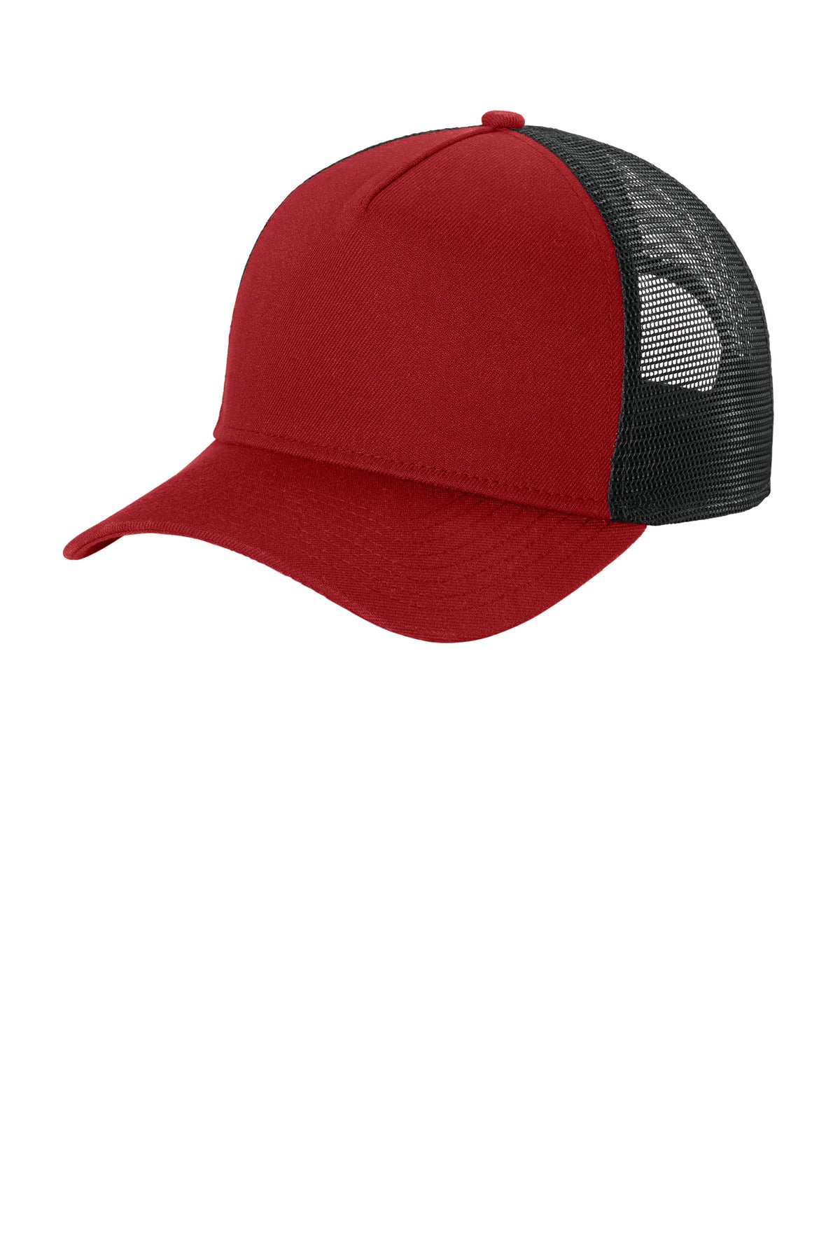 Custom Embroidery - New Era ®  A-Frame Snapback Mesh Back Cap NE212