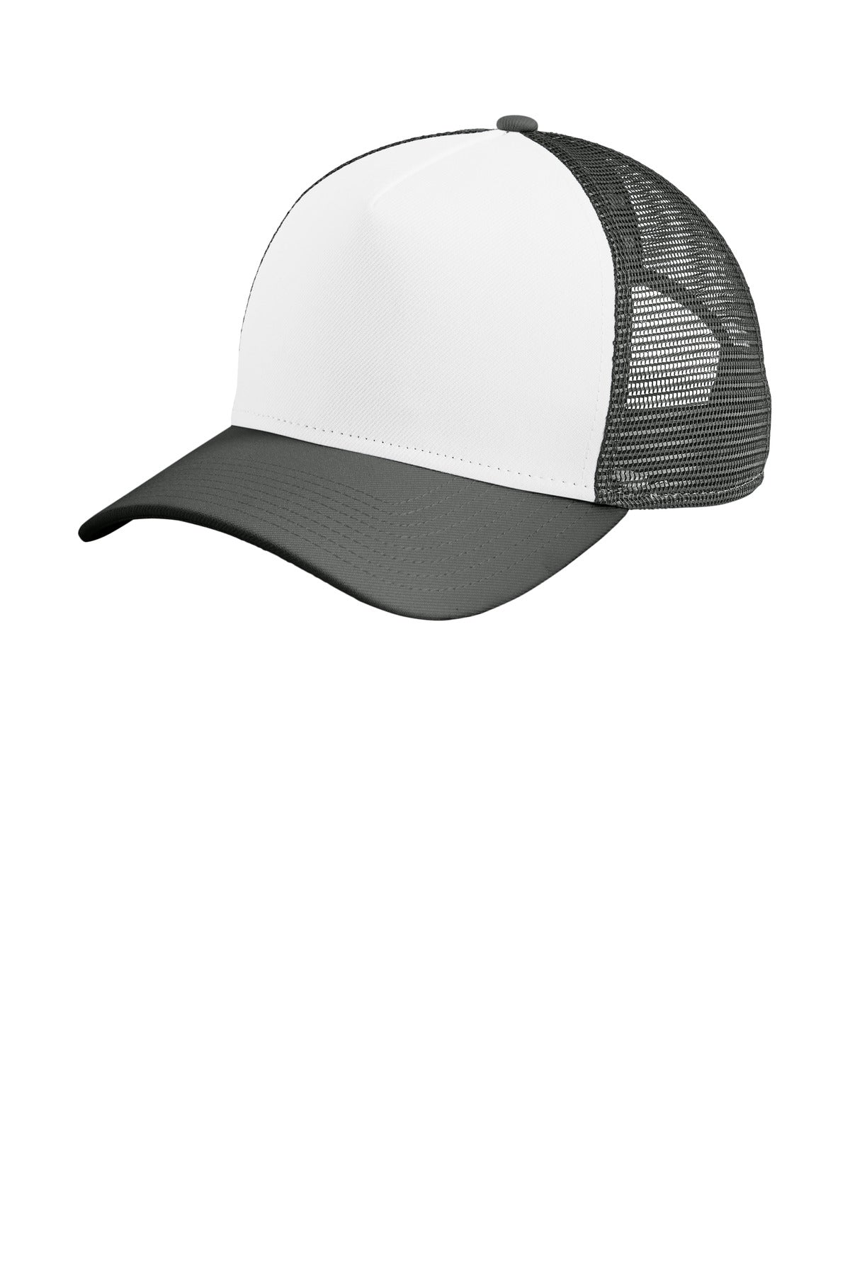 Custom Embroidery - New Era ®  A-Frame Snapback Mesh Back Cap NE212