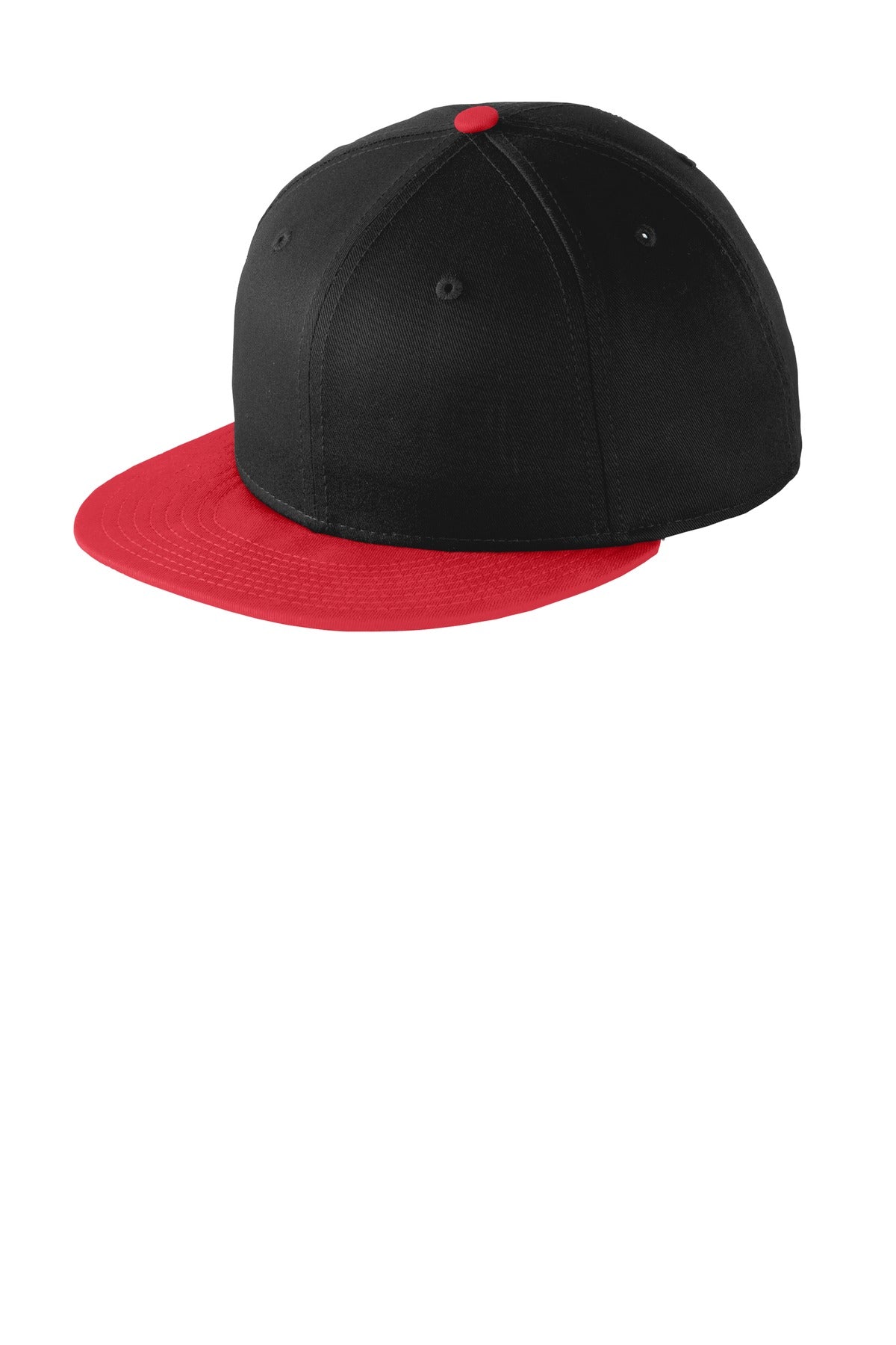 Custom Embroidery - New Era ®  - Flat Bill Snapback Cap. NE400
