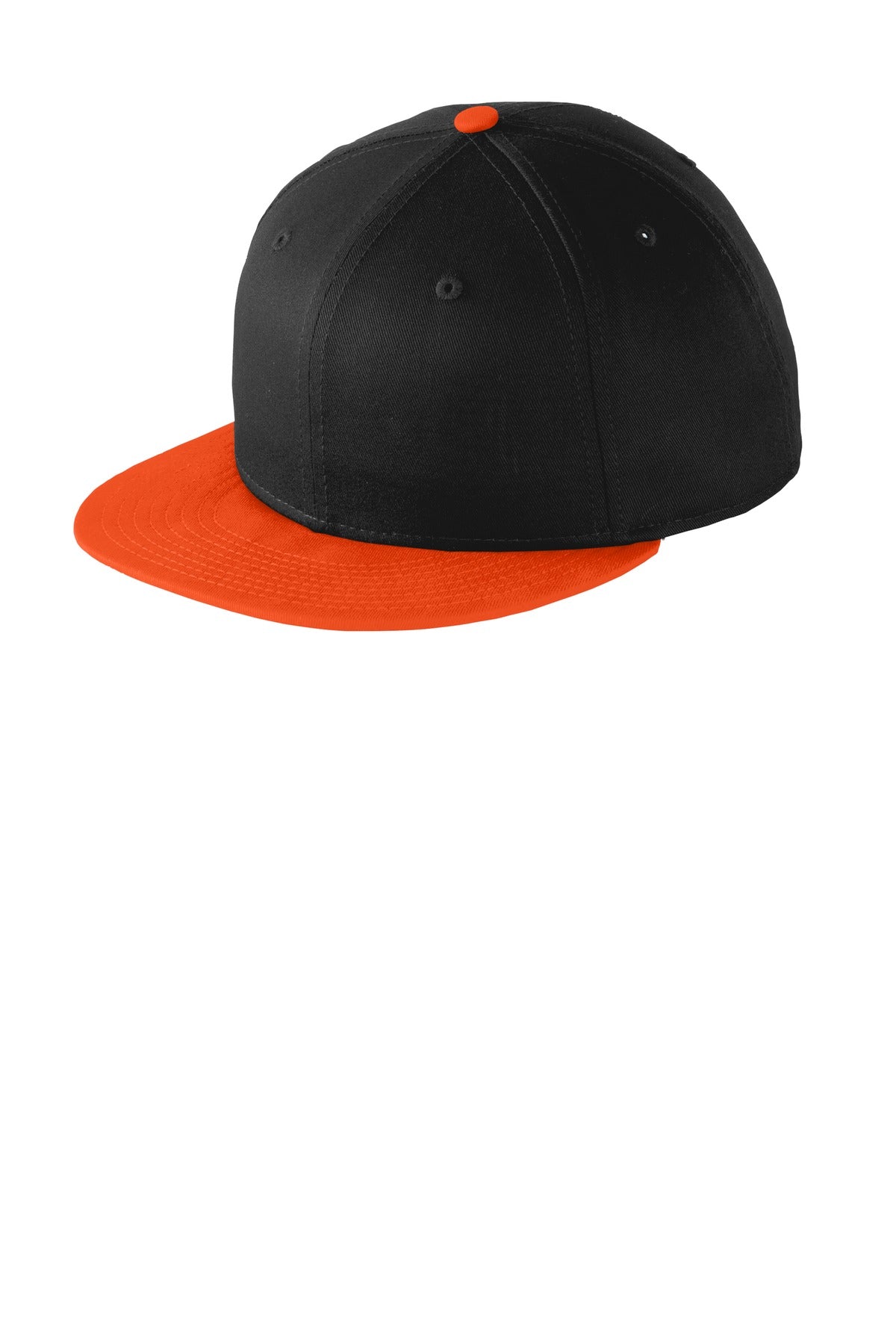 Custom Embroidery - New Era ®  - Flat Bill Snapback Cap. NE400
