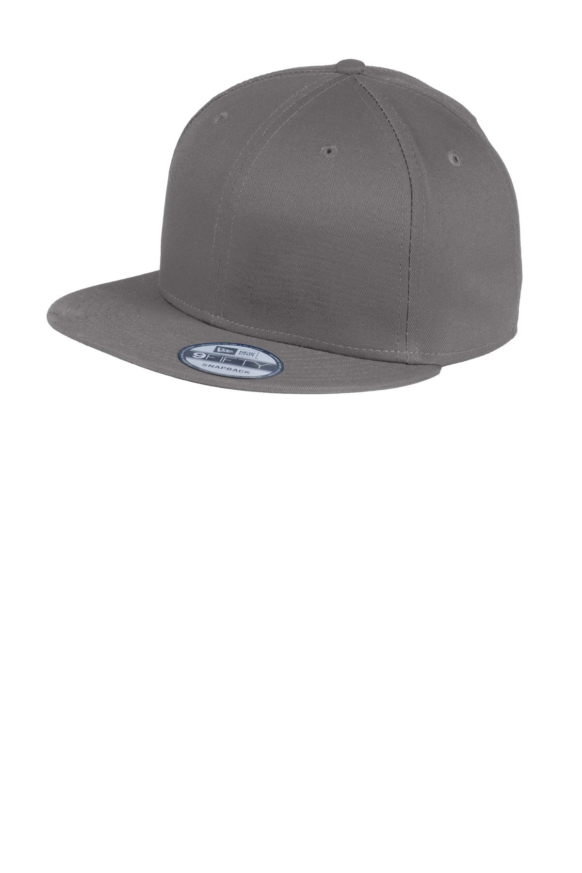 Custom Embroidery - New Era ®  - Flat Bill Snapback Cap. NE400