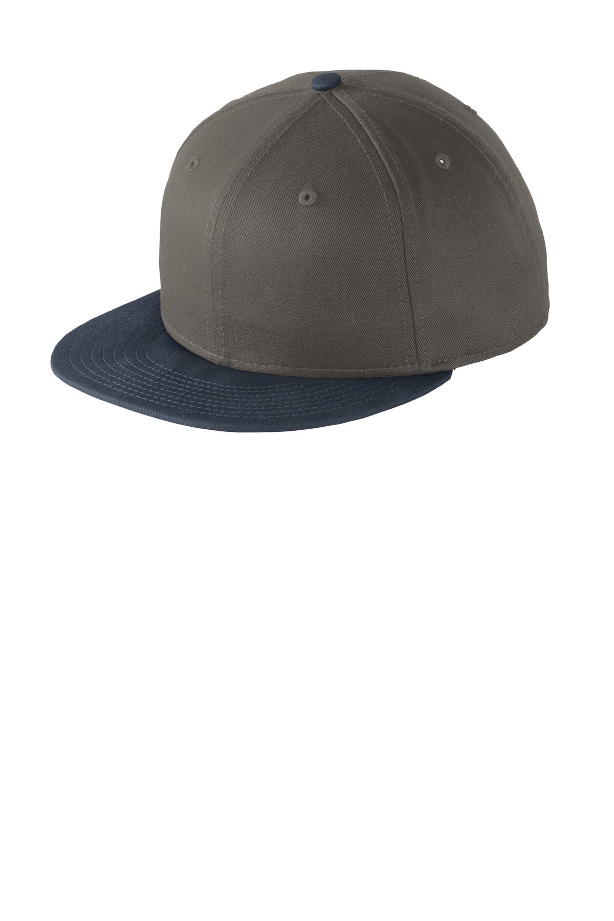 Custom Embroidery - New Era ®  - Flat Bill Snapback Cap. NE400