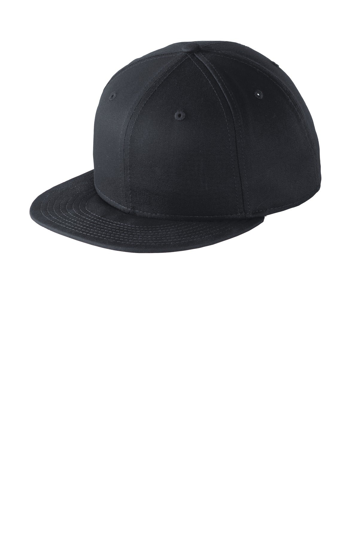 Custom Embroidery - New Era ®  - Flat Bill Snapback Cap. NE400