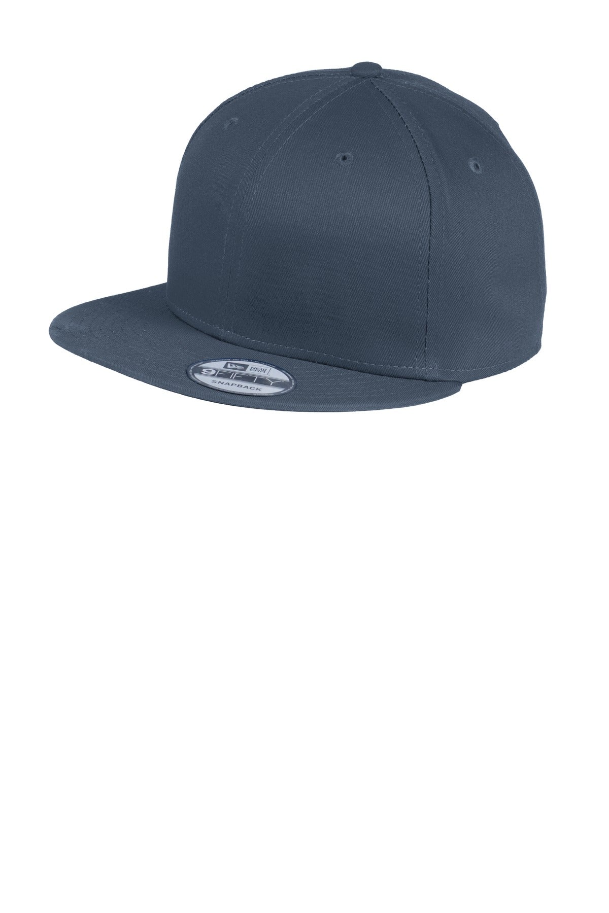 Custom Embroidery - New Era ®  - Flat Bill Snapback Cap. NE400