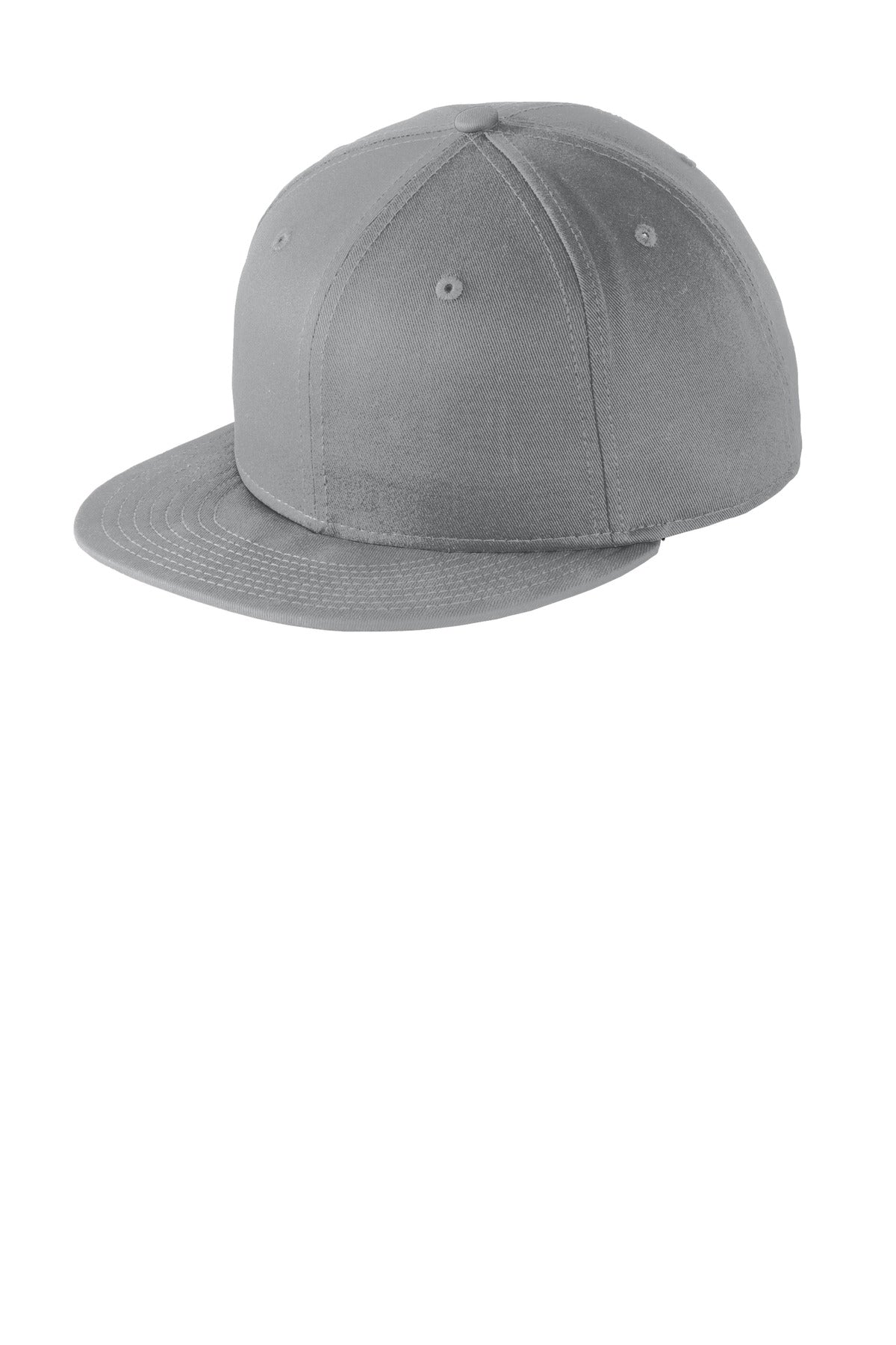 Custom Embroidery - New Era ®  - Flat Bill Snapback Cap. NE400