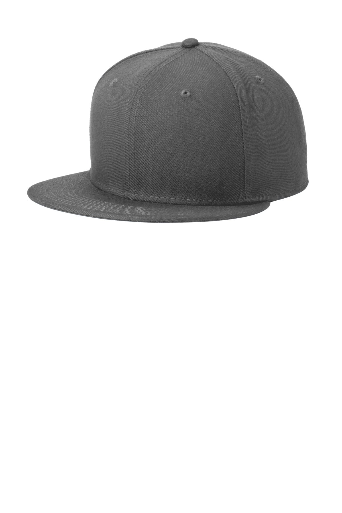 Custom Embroidered - New Era® Standard Fit Flat Bill Snapback Cap NE40