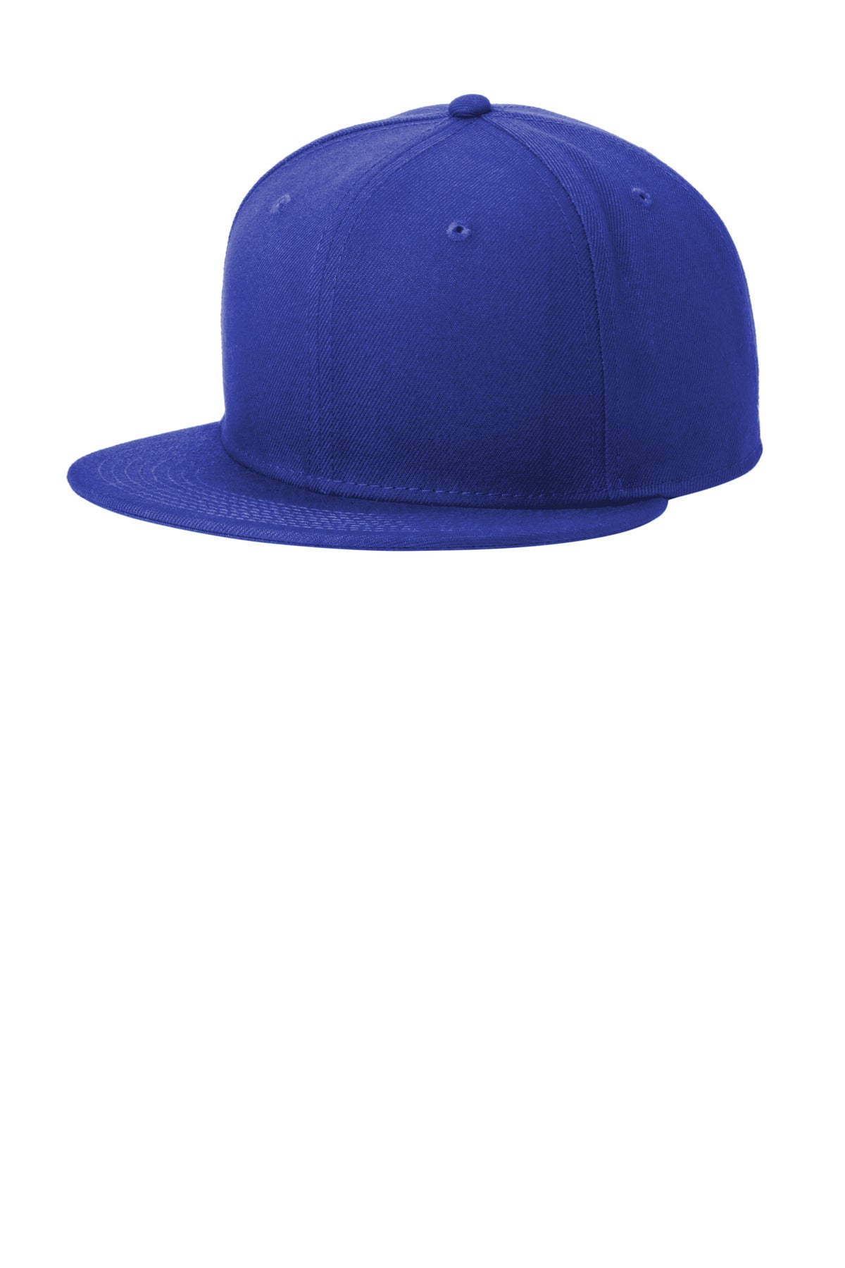 Custom Embroidered - New Era® Standard Fit Flat Bill Snapback Cap NE40