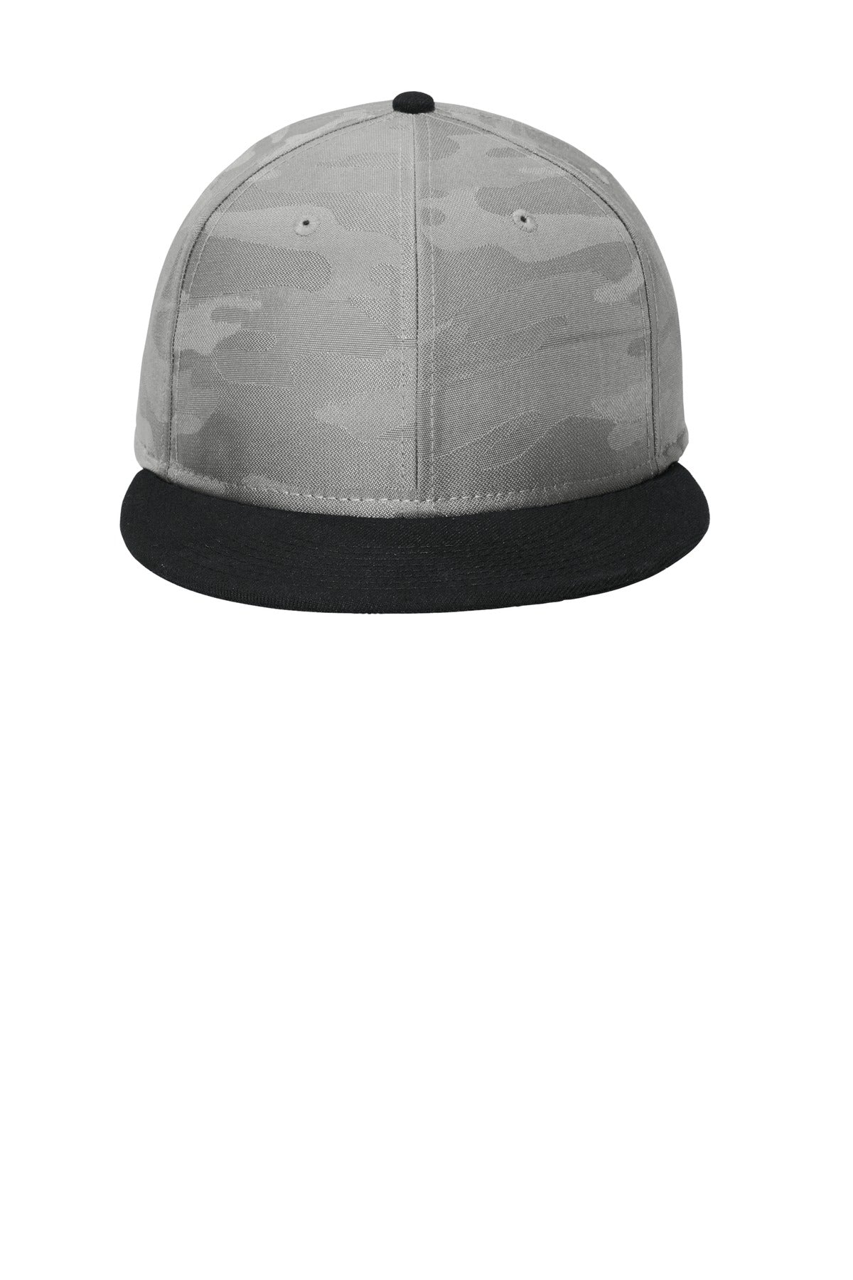 Custom Embroidery - New Era  ®  Camo Flat Bill Snapback Cap NE407