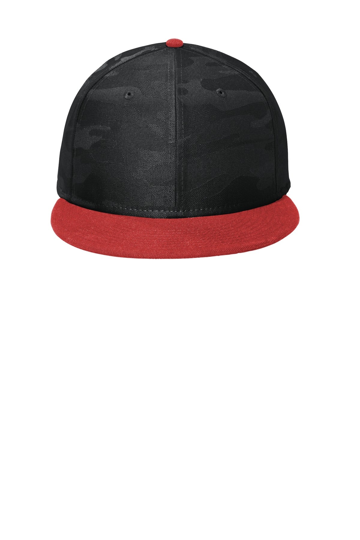 Custom Embroidery - New Era  ®  Camo Flat Bill Snapback Cap NE407
