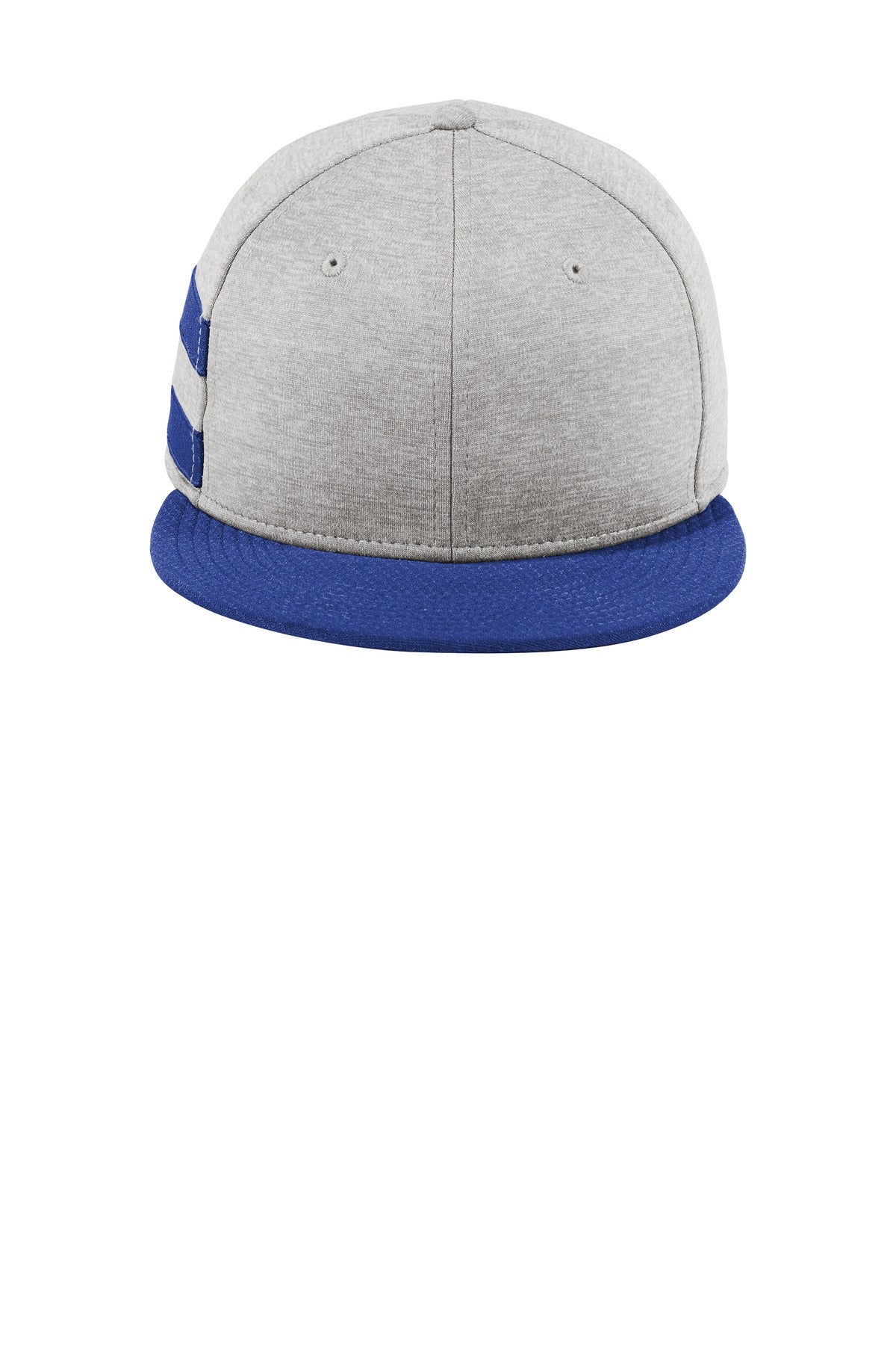 Custom Embroidery - New Era  ®  Shadow Heather Striped Flat Bill Snapback Cap NE408