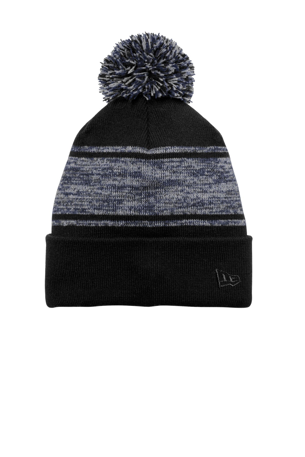 Custom Embroidered - New Era® Knit Chilled Pom Beanie NE909