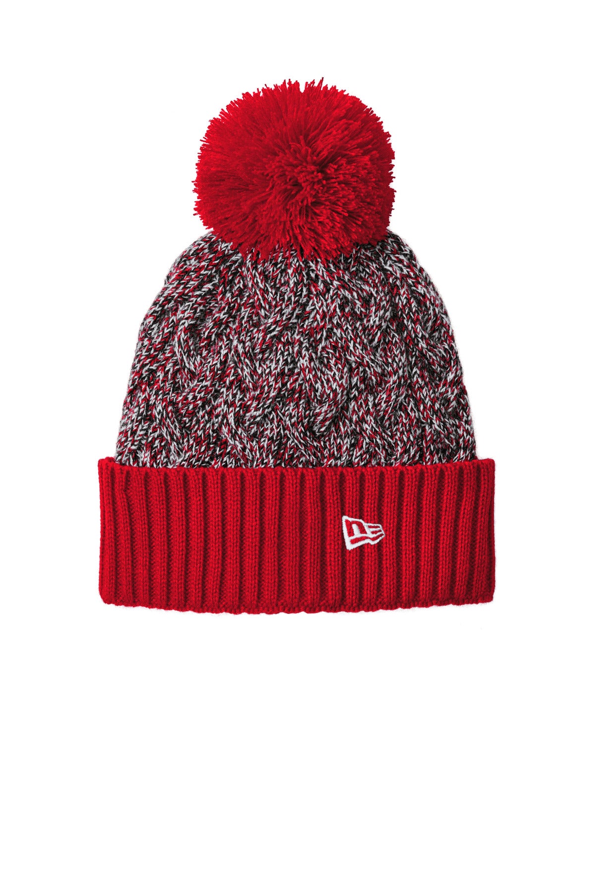 Custom Embroidery - New Era ®  Marled Knit Pom Beanie NE910