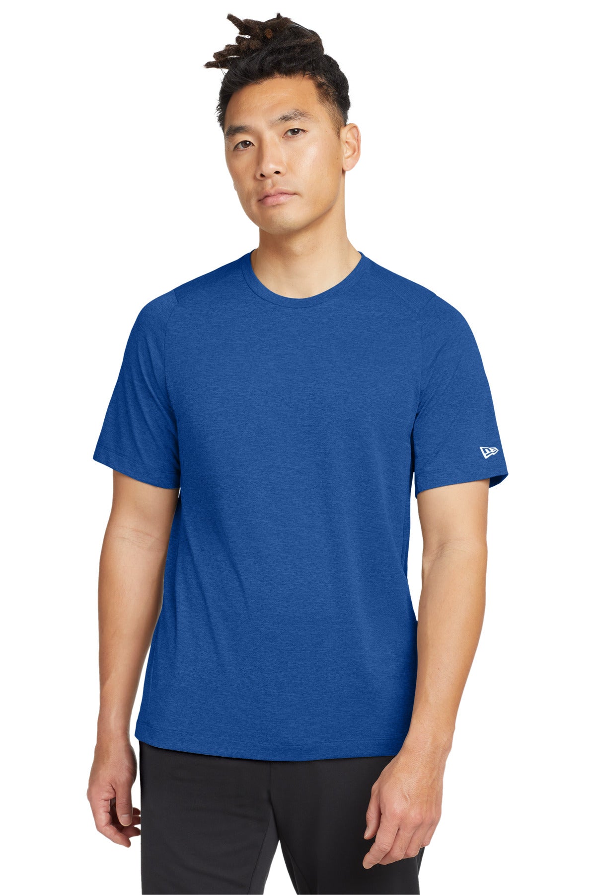 Custom Embroidery - New Era  ®  Series Performance Crew Tee. NEA200