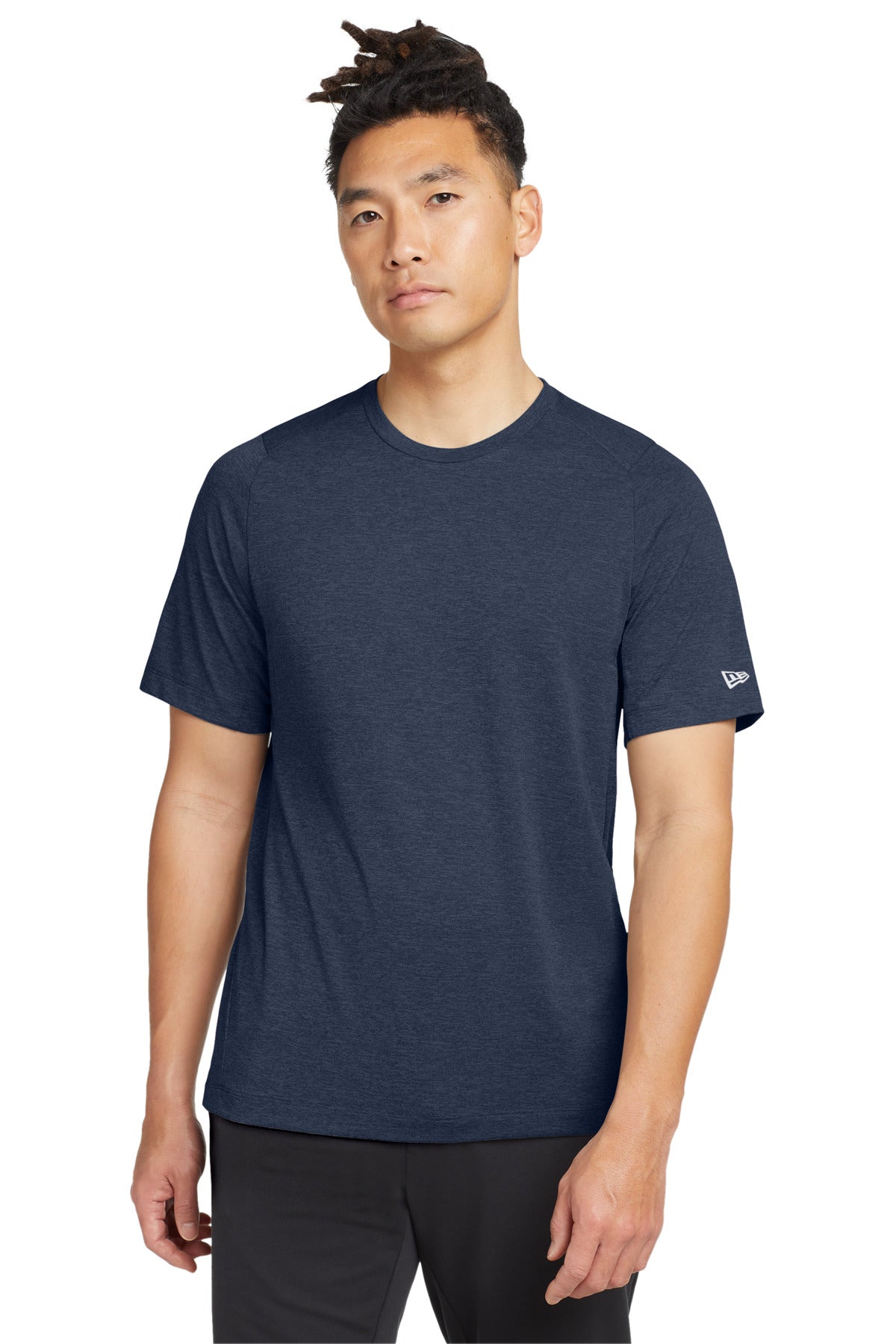 Custom Embroidery - New Era  ®  Series Performance Crew Tee. NEA200