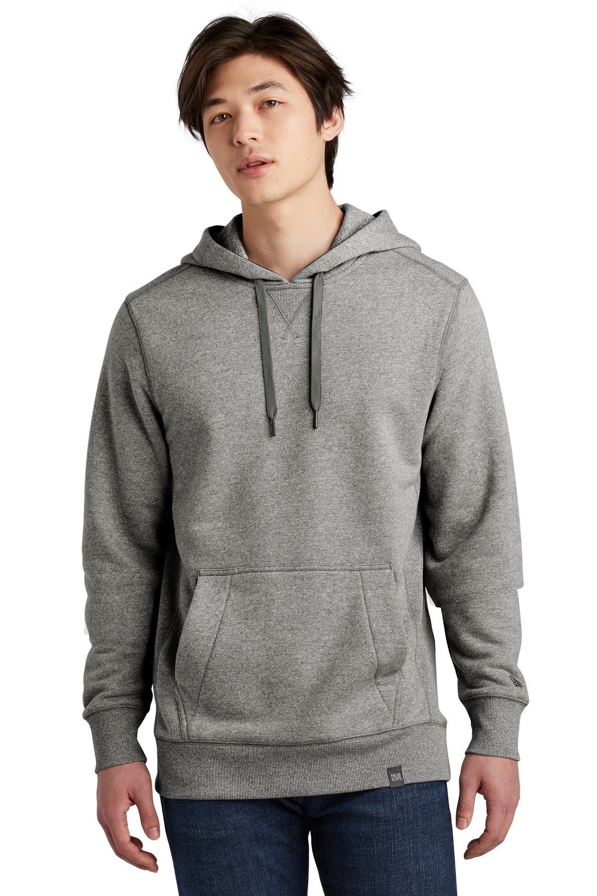 Custom Embroidery - New Era  ®  French Terry Pullover Hoodie. NEA500