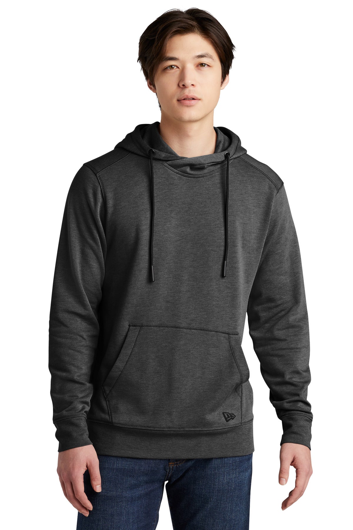 Custom Embroidered - New Era ® Tri-Blend Fleece Pullover Hoodie. NEA510