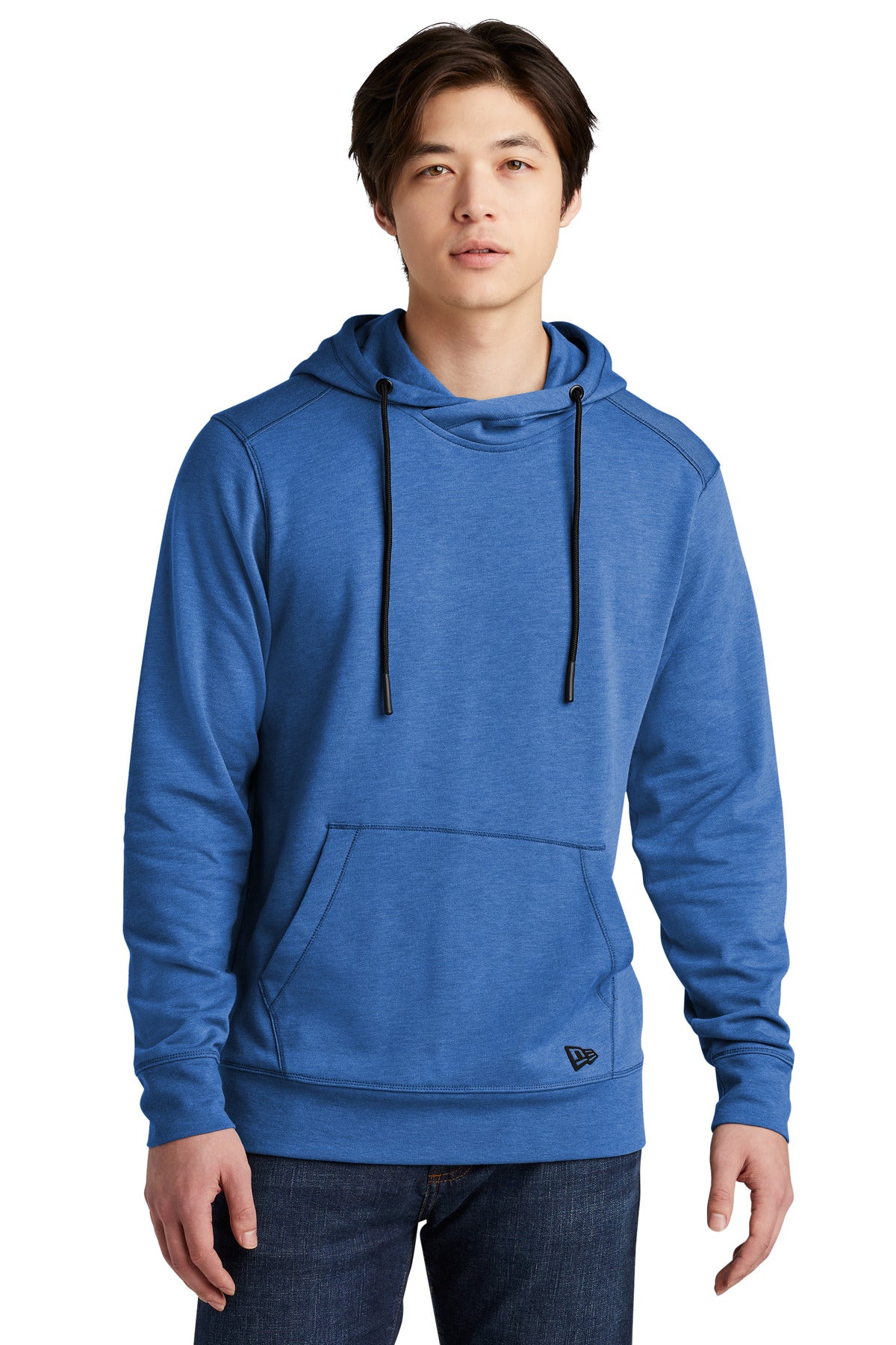 Custom Embroidered - New Era ® Tri-Blend Fleece Pullover Hoodie. NEA510