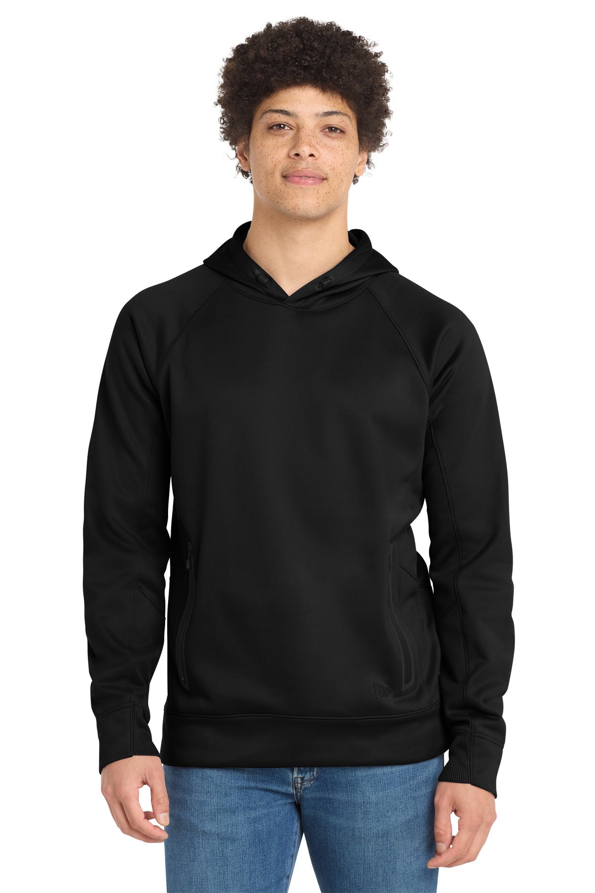 Custom Embroidery - New Era  ®  Venue Fleece Pullover Hoodie. NEA520