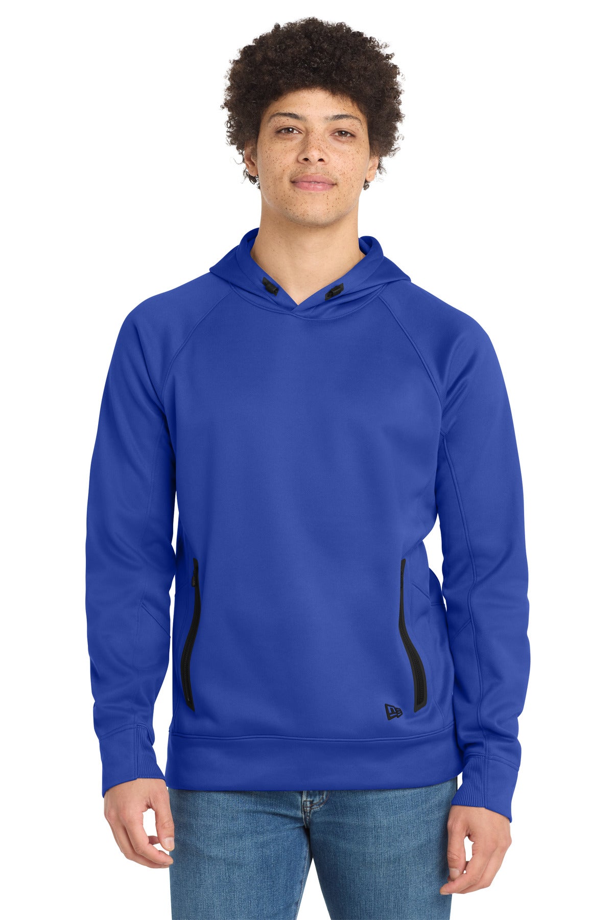Custom Embroidery - New Era  ®  Venue Fleece Pullover Hoodie. NEA520