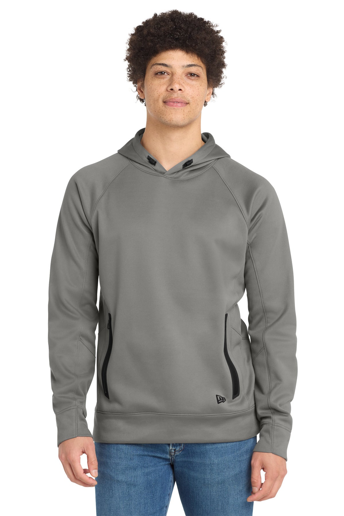 Custom Embroidery - New Era  ®  Venue Fleece Pullover Hoodie. NEA520
