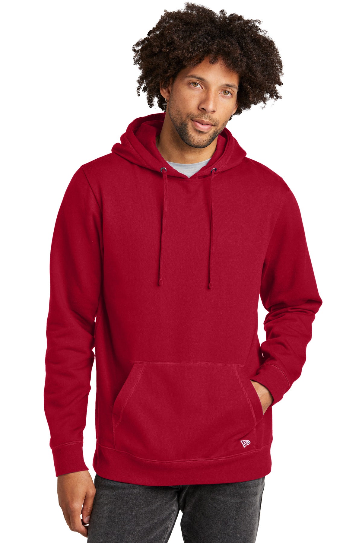 Custom Embroidery - New Era ®  Comeback Fleece Pullover Hoodie NEA550