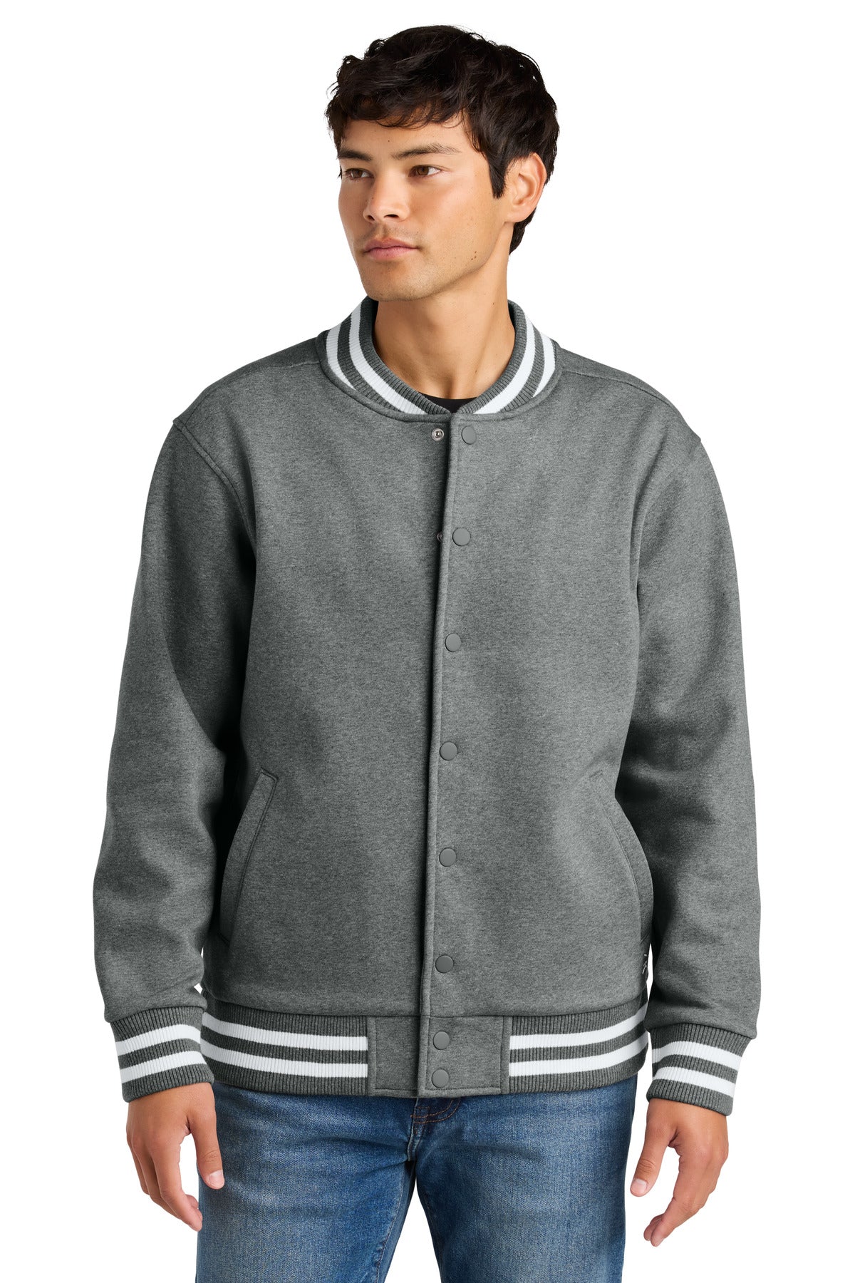 Custom Embroidery - New Era ®  Varsity Heavyweight Fleece Jacket NEA560
