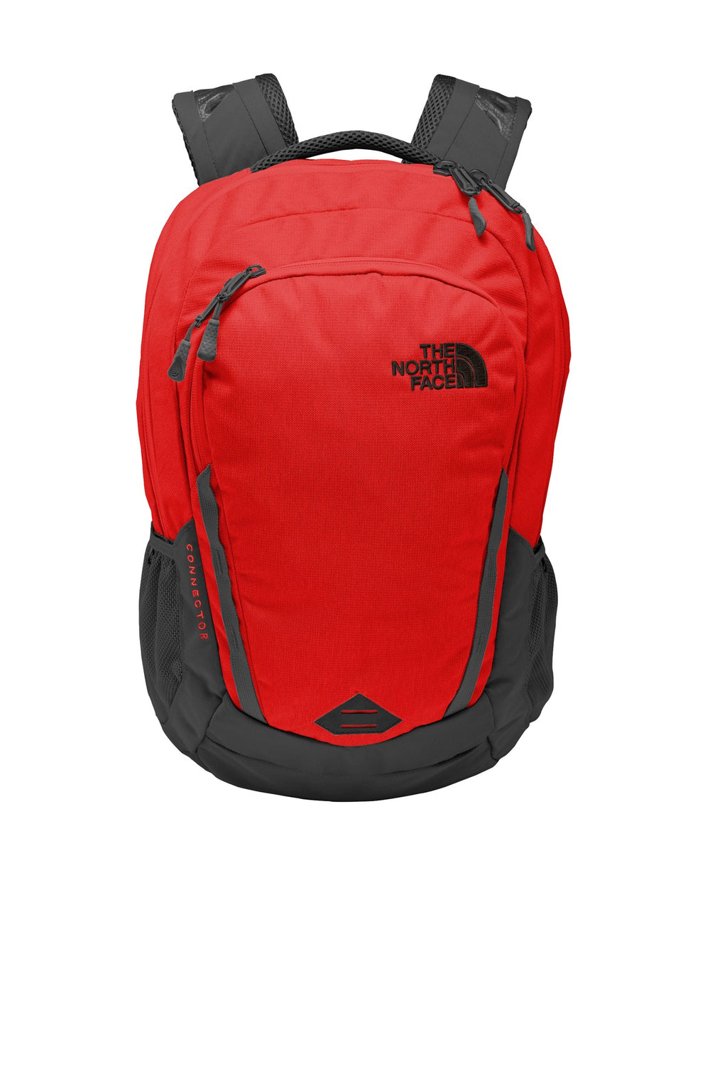 The North Face Connector Backpack. NF0A3KX8 Rage Red/ Asphalt Grey / OSFA