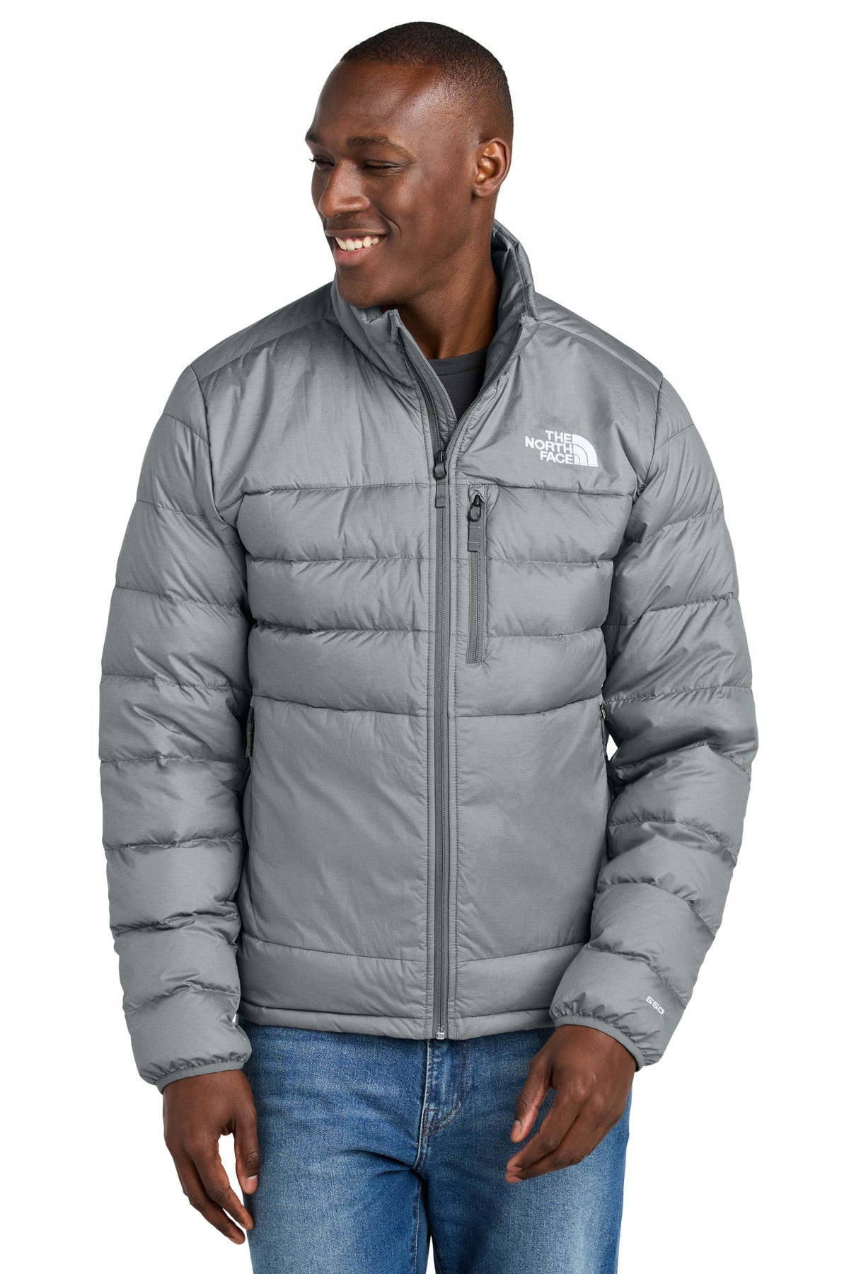 Custom Embroidery or DTF Print - The North Face ®  Down Hybrid Jacket NF0A7V4F