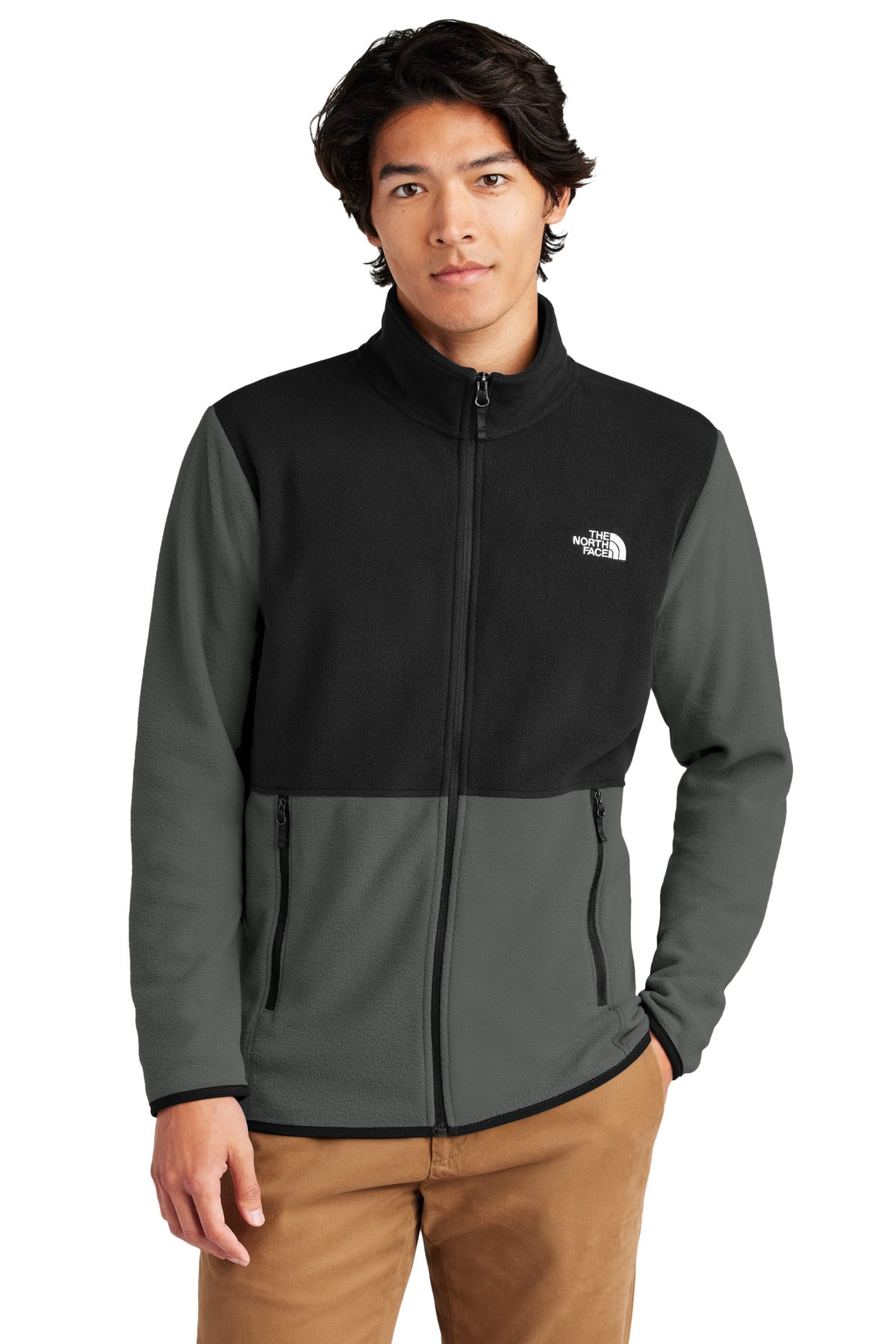 Custom Embroidery or DTF Print - The North Face ®  Glacier Full-Zip Fleece Jacket NF0A7V4J