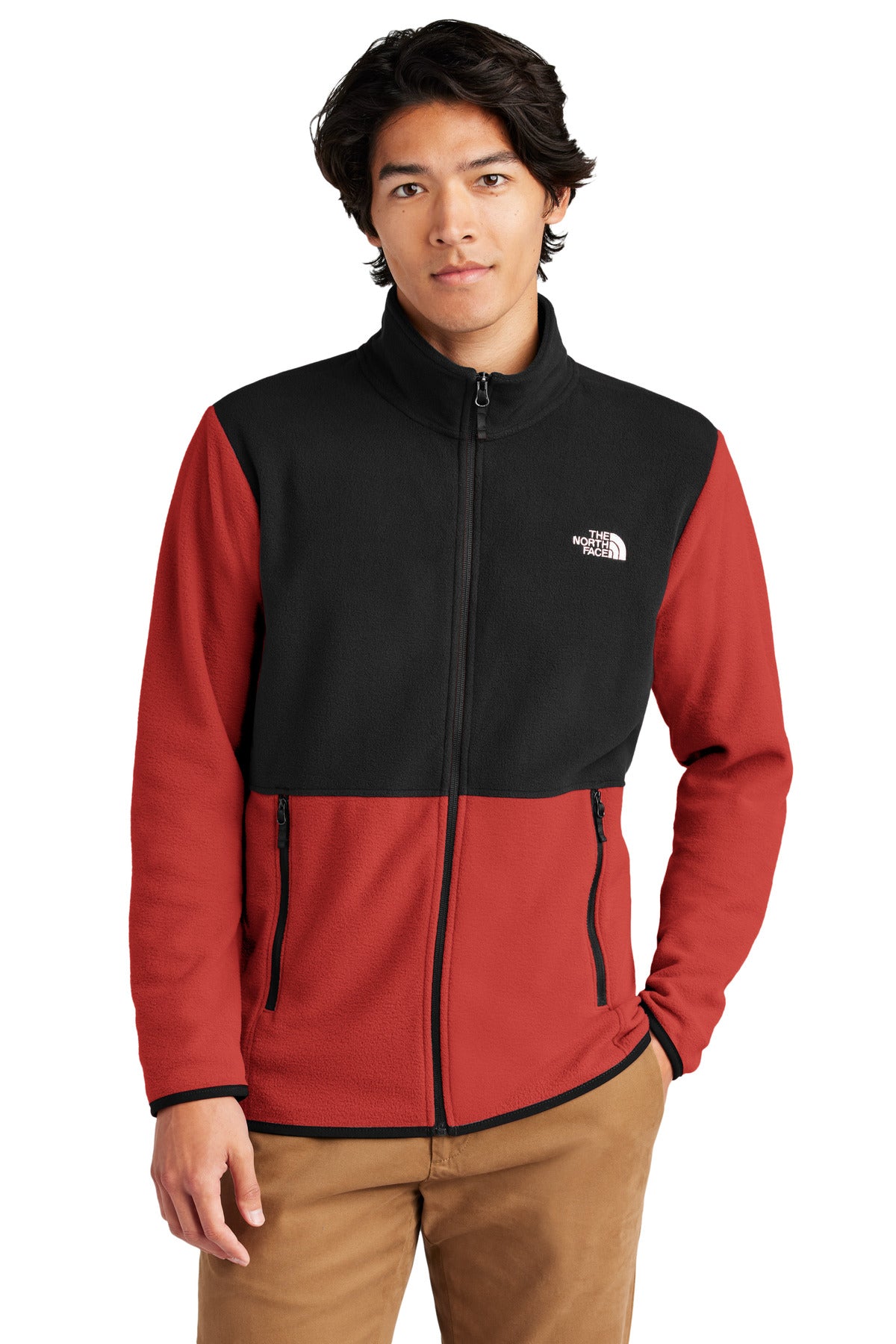 Custom Embroidery or DTF Print - The North Face ®  Glacier Full-Zip Fleece Jacket NF0A7V4J