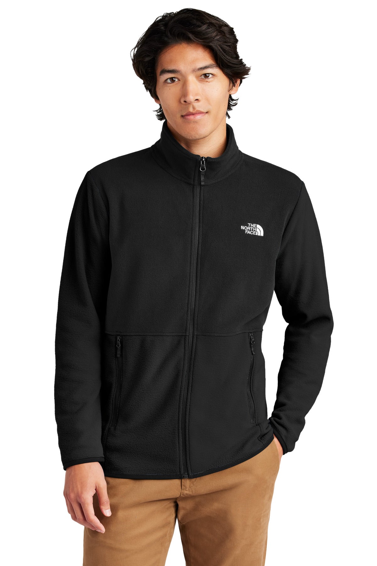 Custom Embroidery or DTF Print - The North Face ®  Glacier Full-Zip Fleece Jacket NF0A7V4J