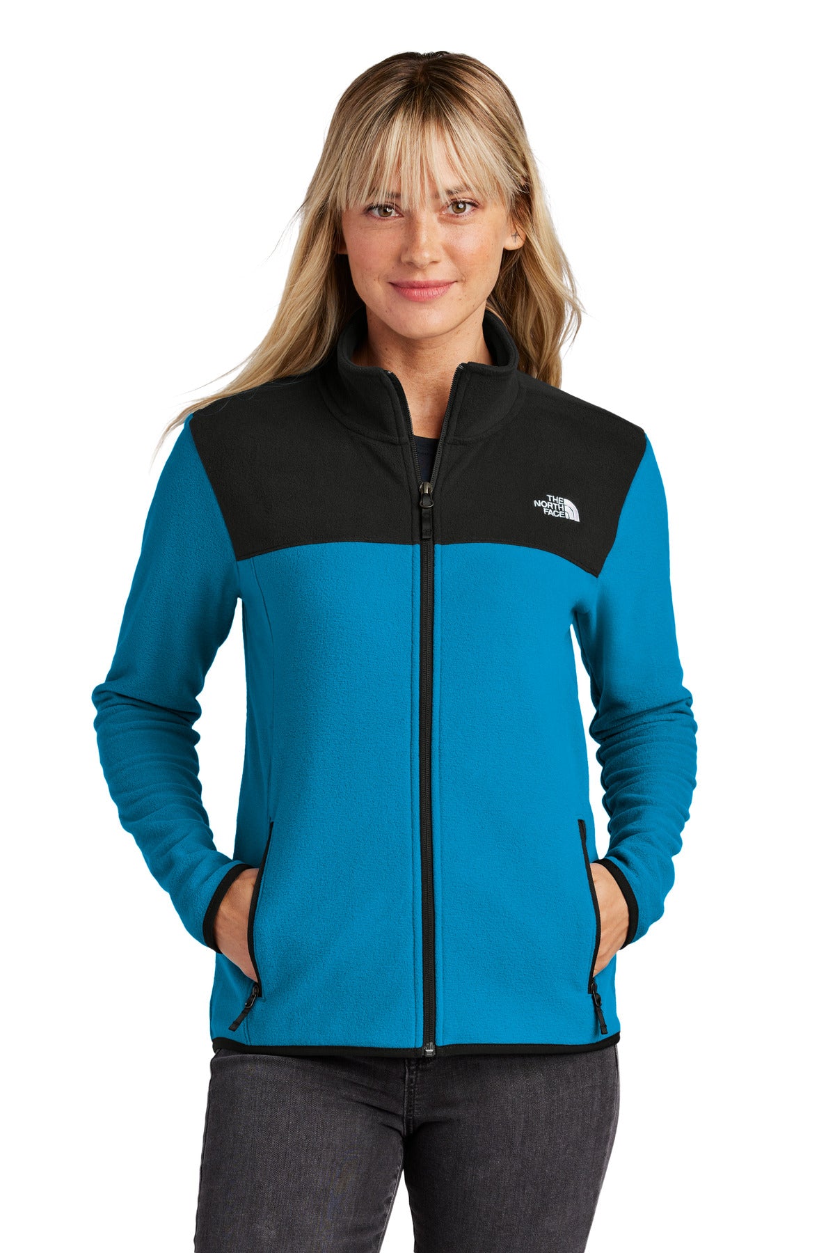 Custom Embroidery or DTF Print - The North Face ®  Women's Glacier Full-Zip Fleece Jacket NF0A7V4K