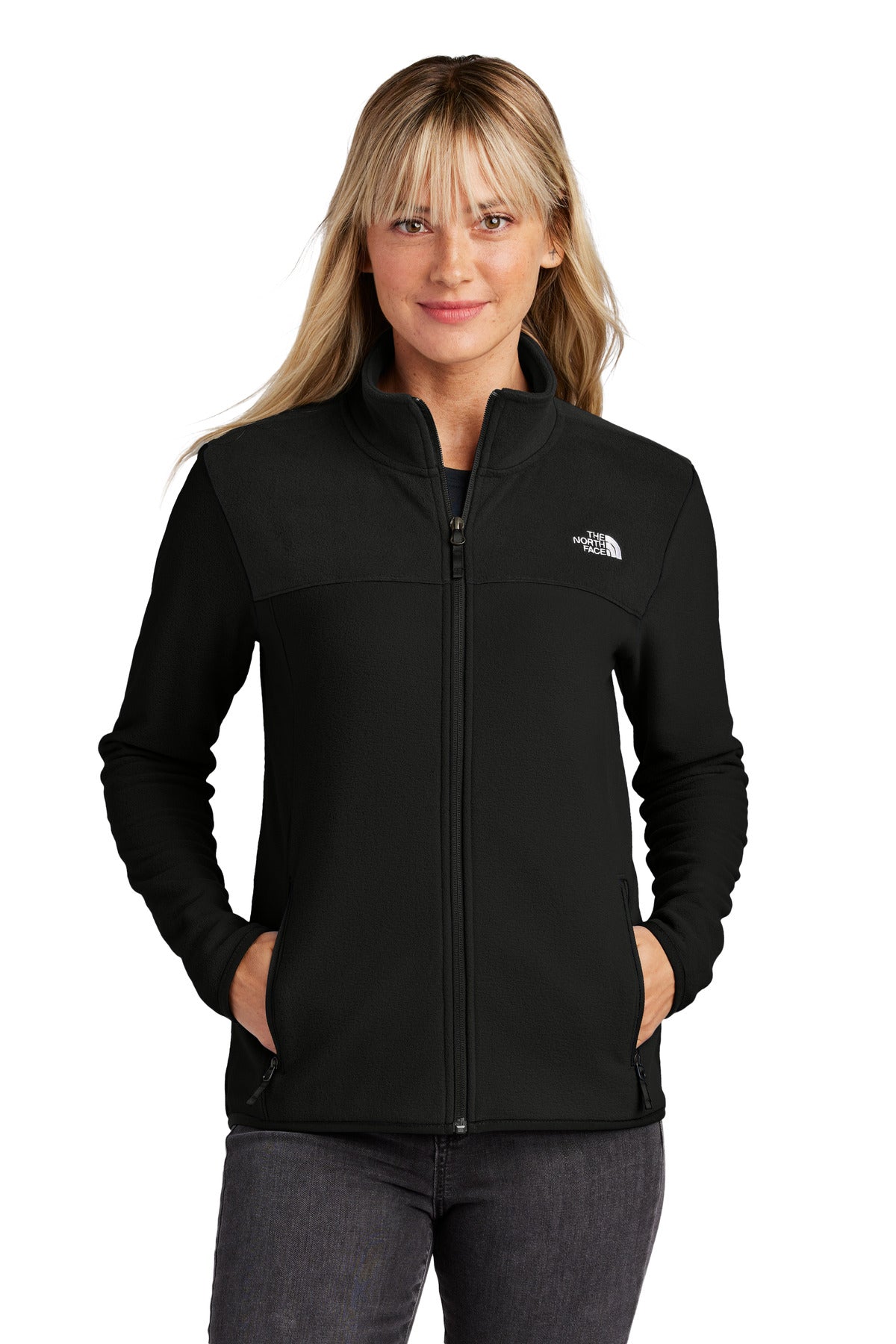 Custom Embroidered - The North Face® Ladies Glacier Full-Zip Fleece Jacket NF0A7V4K