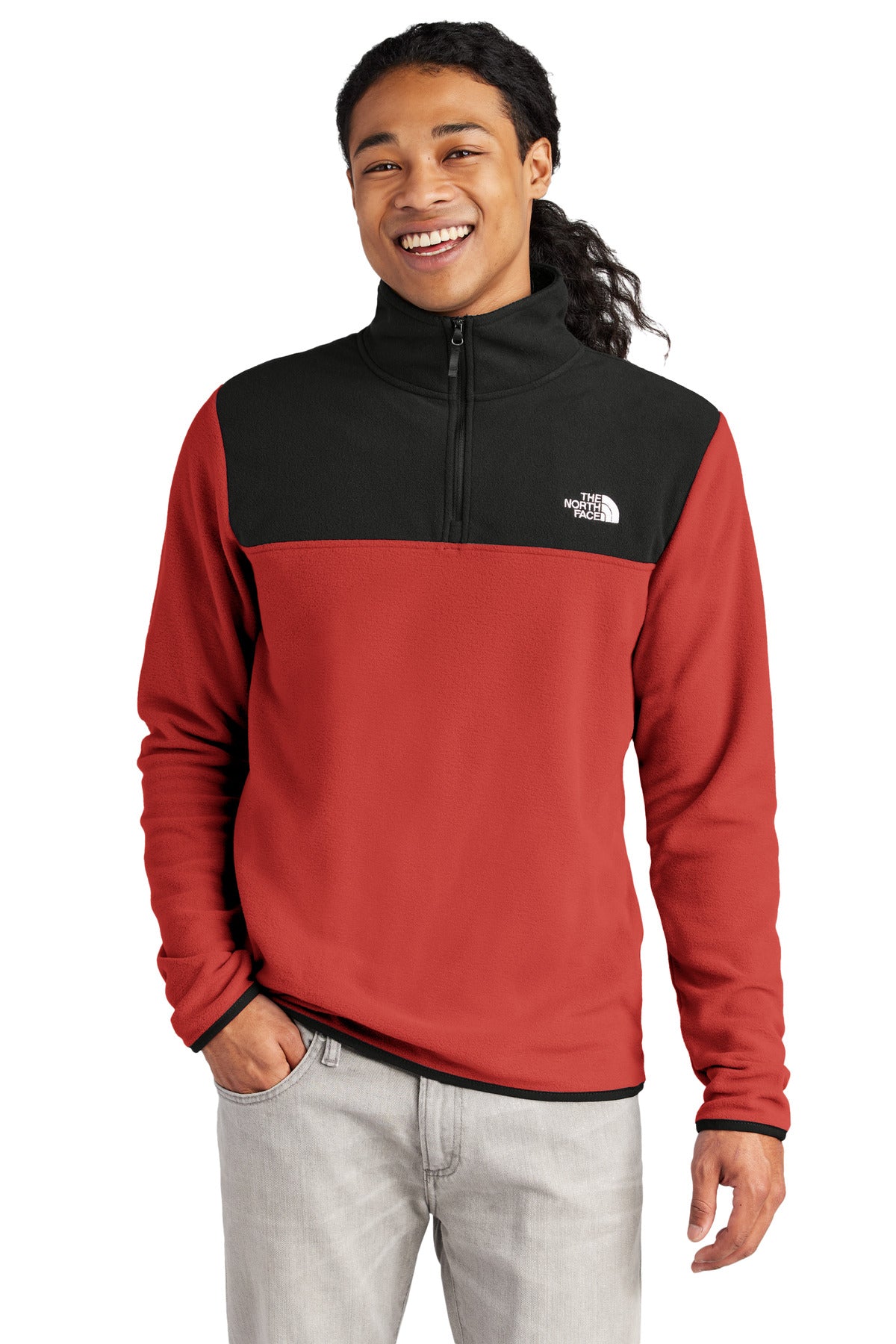 Custom Embroidered - The North Face® Glacier 1/4-Zip Fleece NF0A7V4L