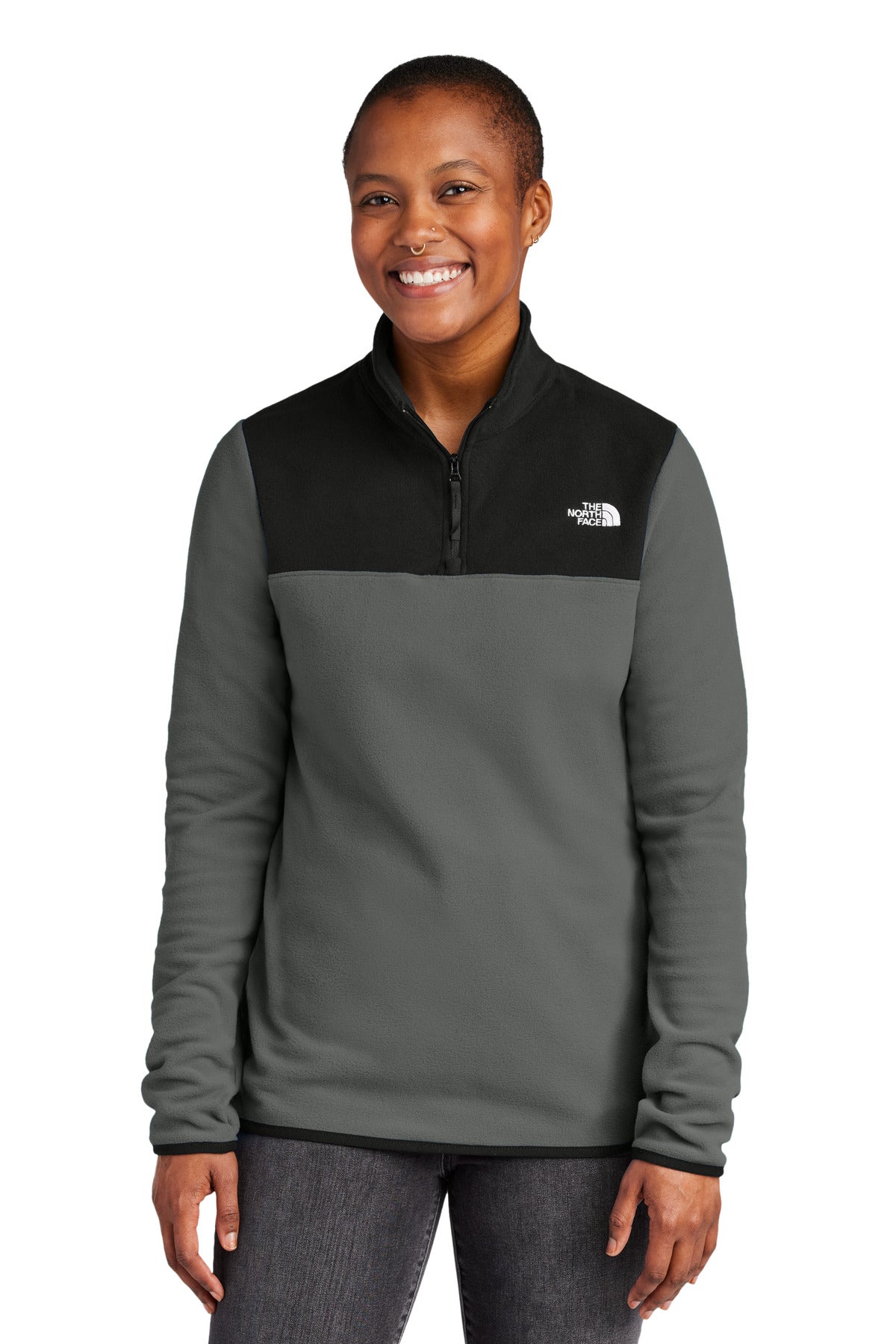 Custom Embroidery or DTF Print - The North Face ®  Women's Glacier 1/4-Zip Fleece NF0A7V4M