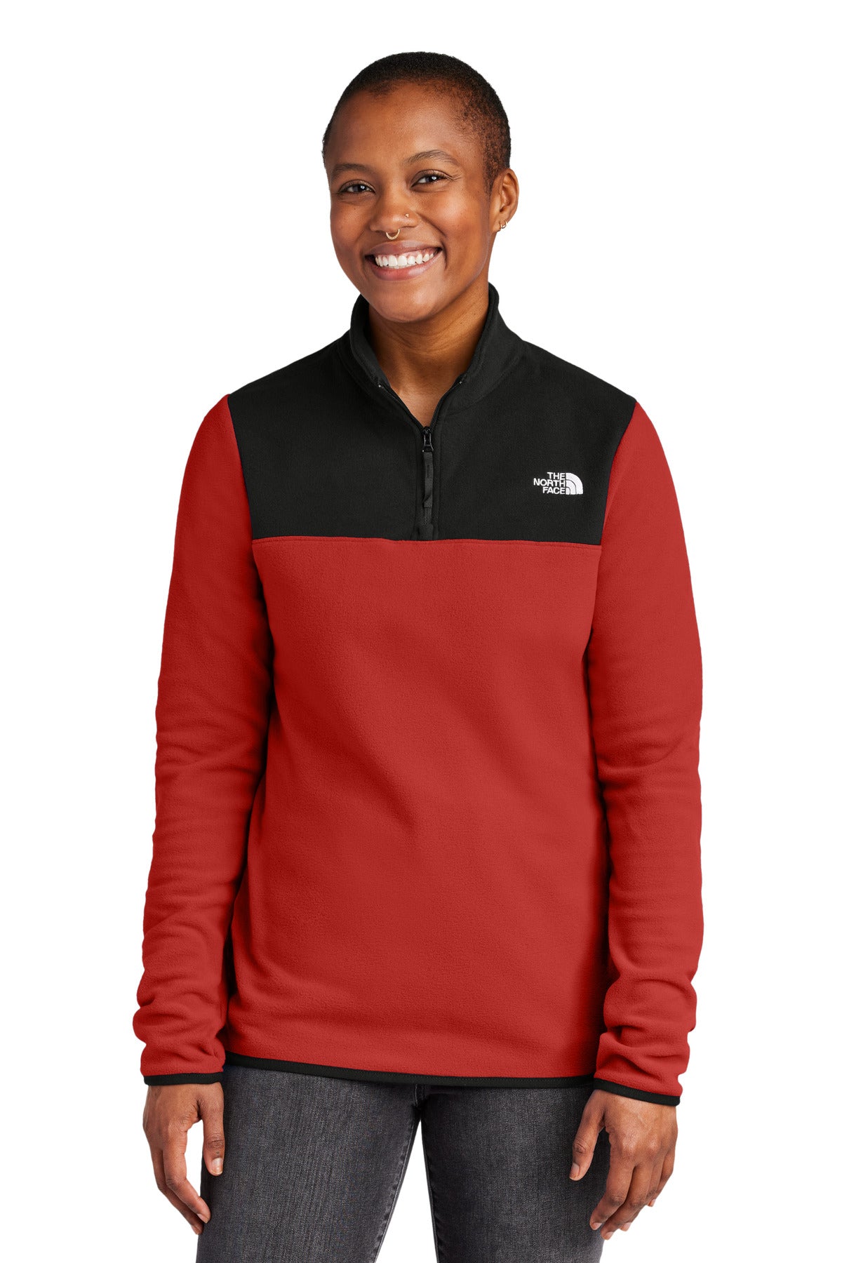 Custom Embroidery or DTF Print - The North Face ®  Women's Glacier 1/4-Zip Fleece NF0A7V4M
