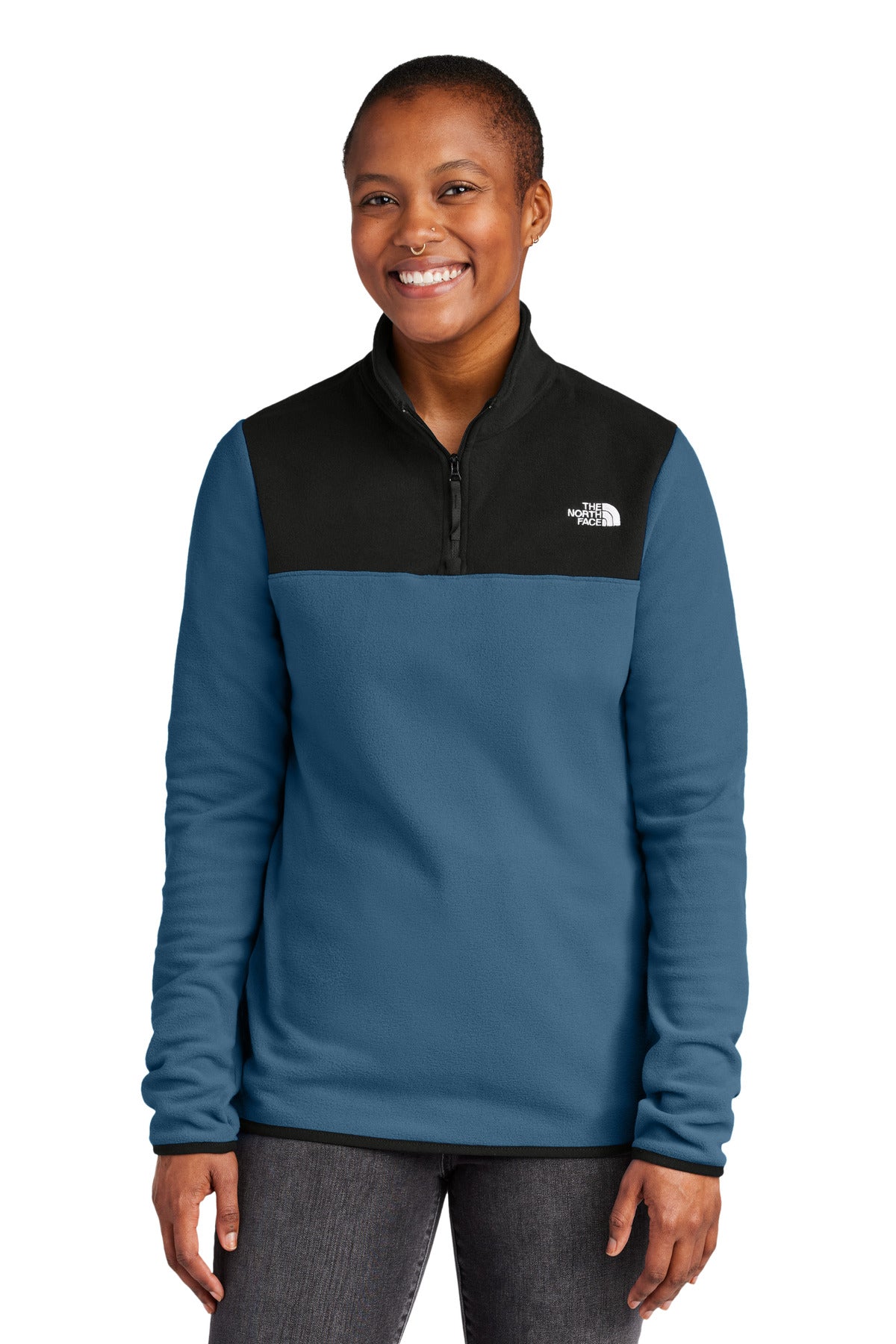 Custom Embroidery or DTF Print - The North Face ®  Women's Glacier 1/4-Zip Fleece NF0A7V4M