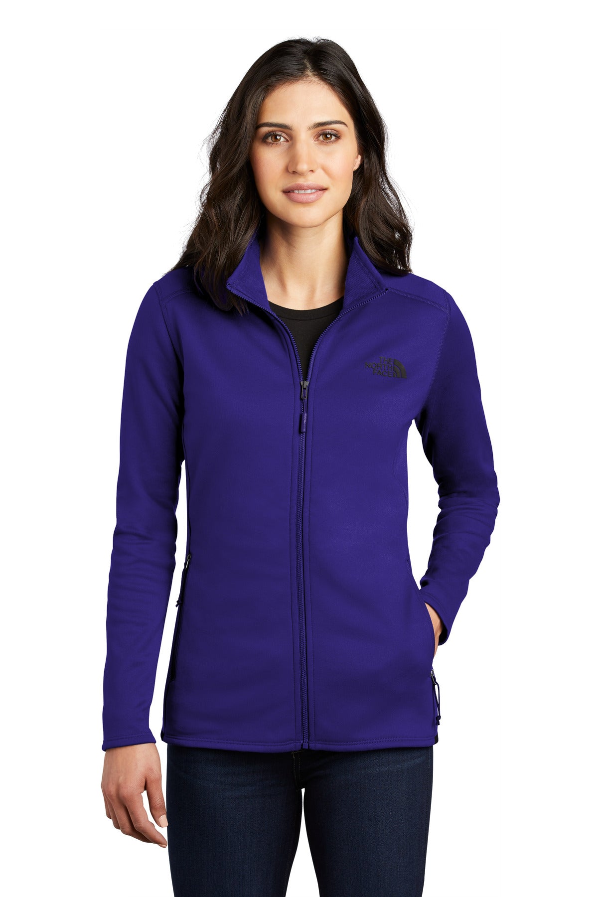 Custom Embroidered - The North Face ® Women's Skyline Full-Zip Fleece Jacket NF0A7V62