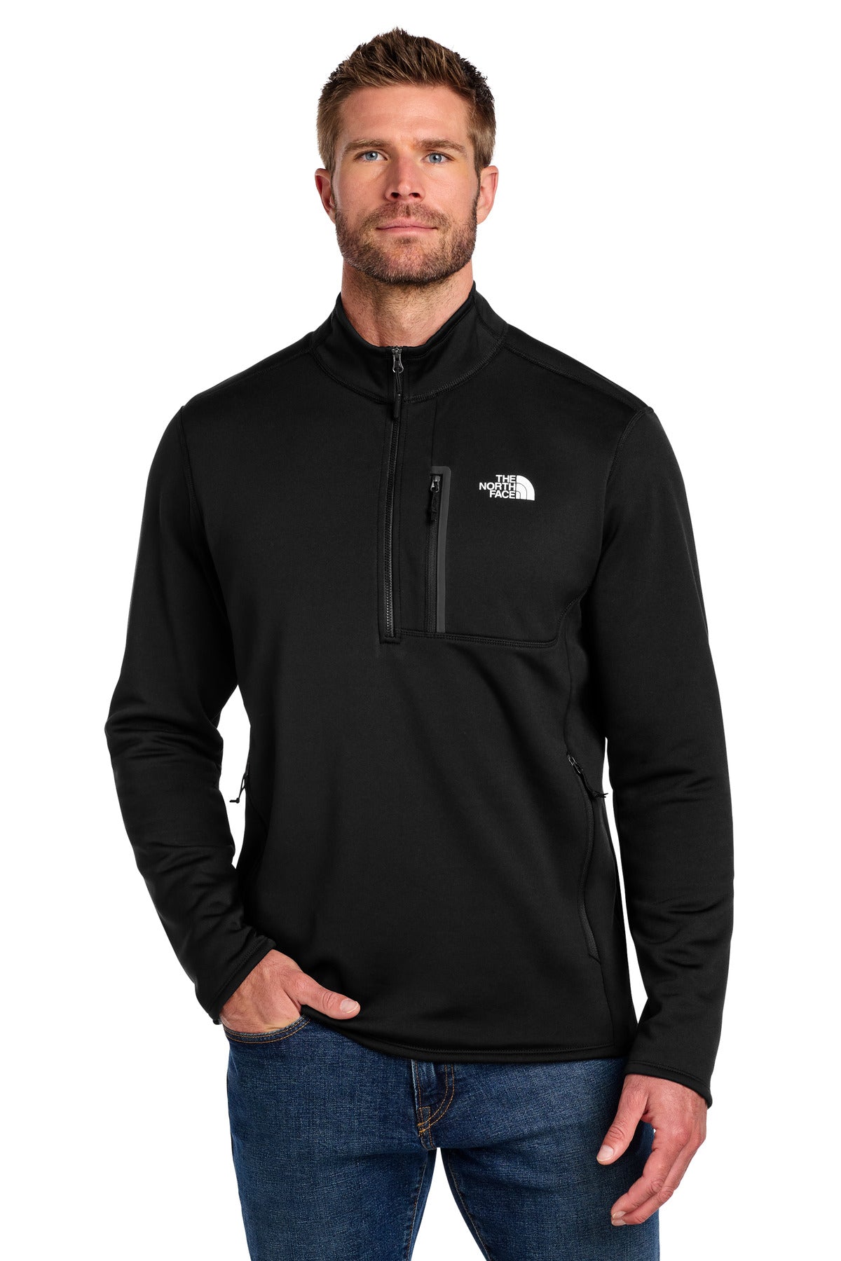 Custom Embroidery or DTF Print - The North Face  ®  Skyline 1/2-Zip Fleece NF0A7V63