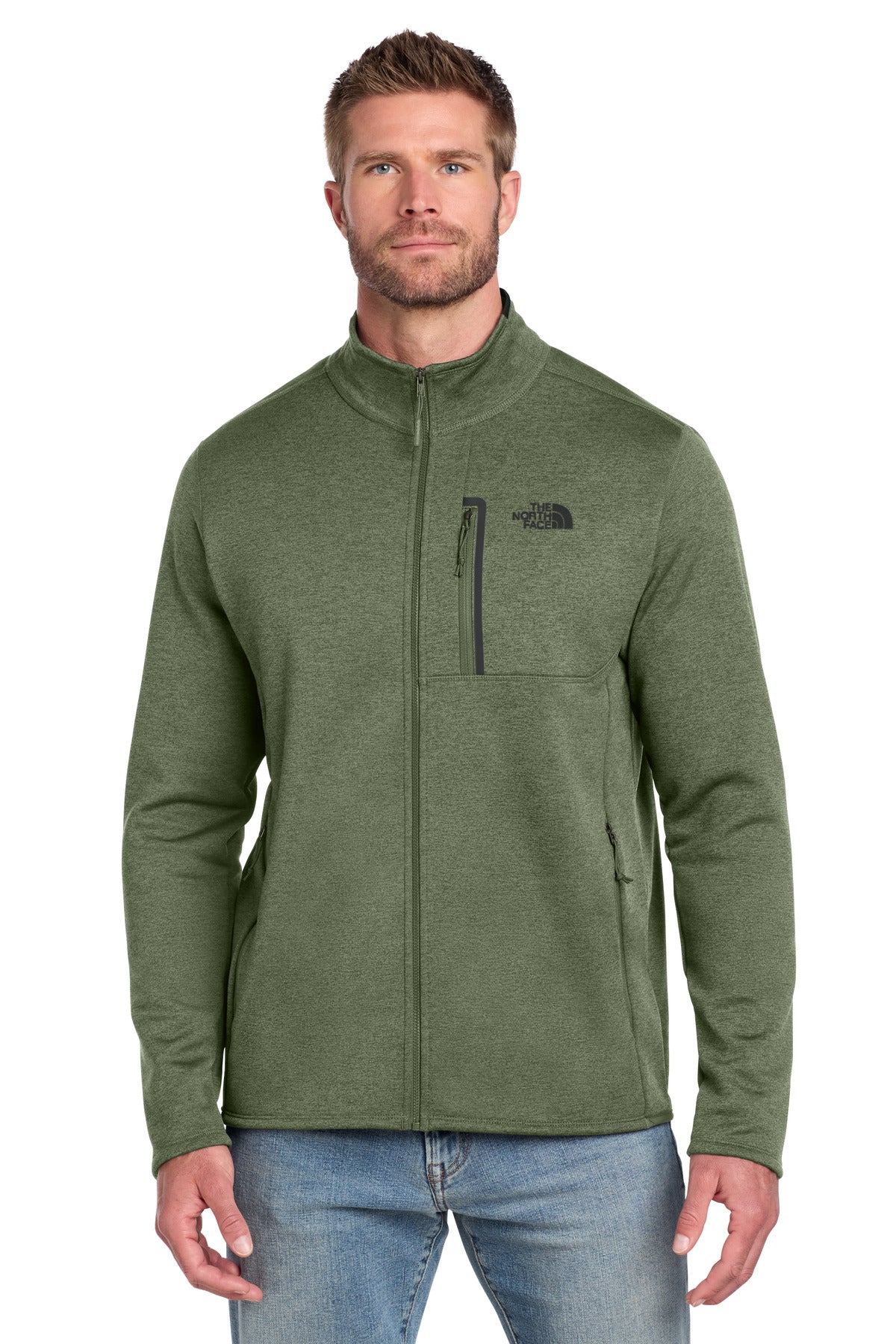 Custom Embroidery or DTF Print - The North Face ®  Skyline Full-Zip Fleece Jacket NF0A7V64