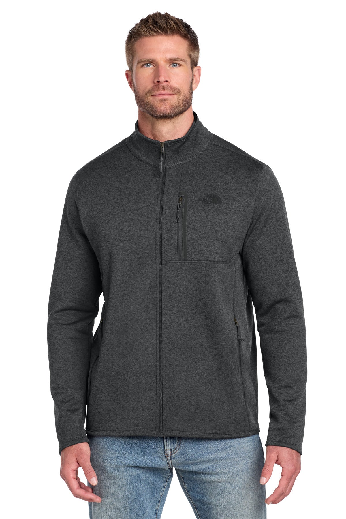 Custom Embroidery or DTF Print - The North Face ®  Skyline Full-Zip Fleece Jacket NF0A7V64